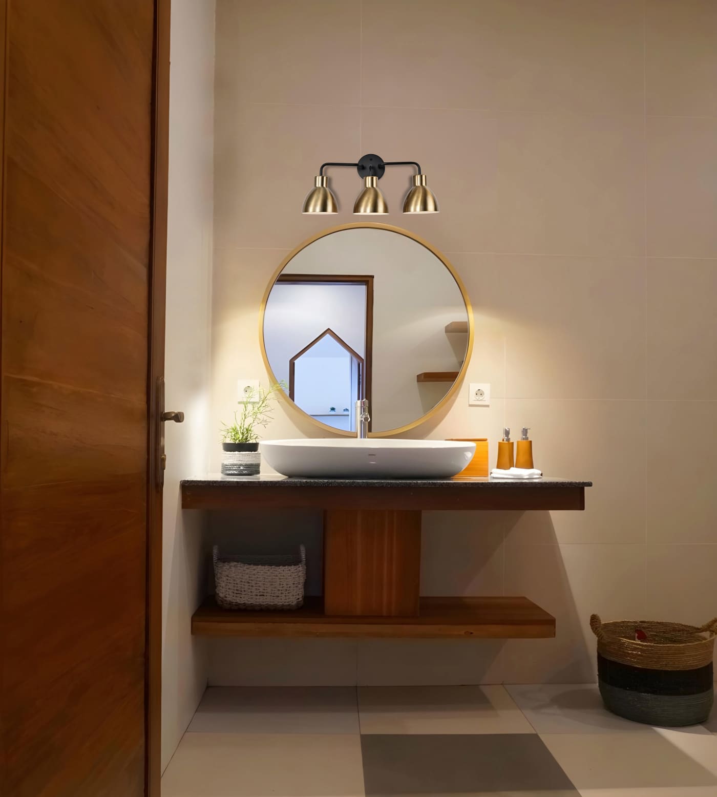 SLOAN 3 LIGHT VANITY - 60-6793