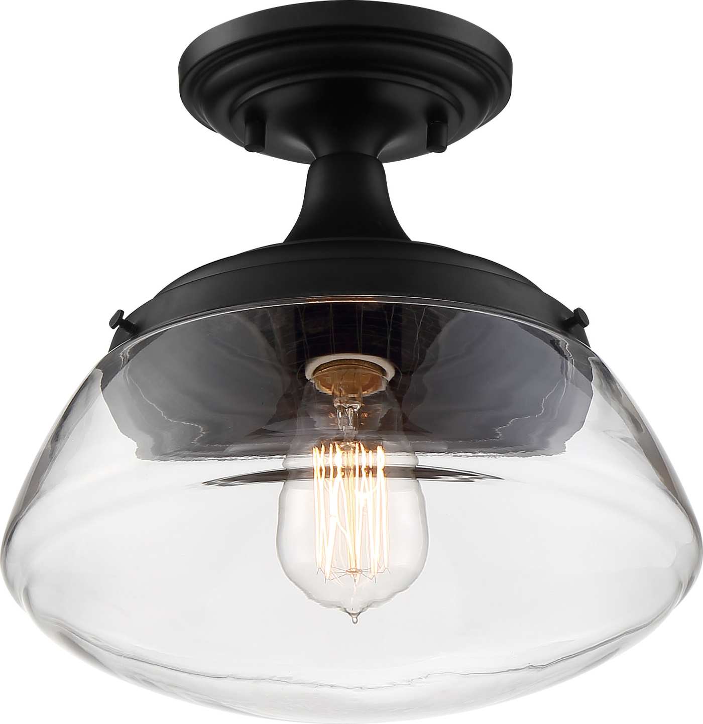 KEW 1 LIGHT SEMI FLUSH - 60-6799