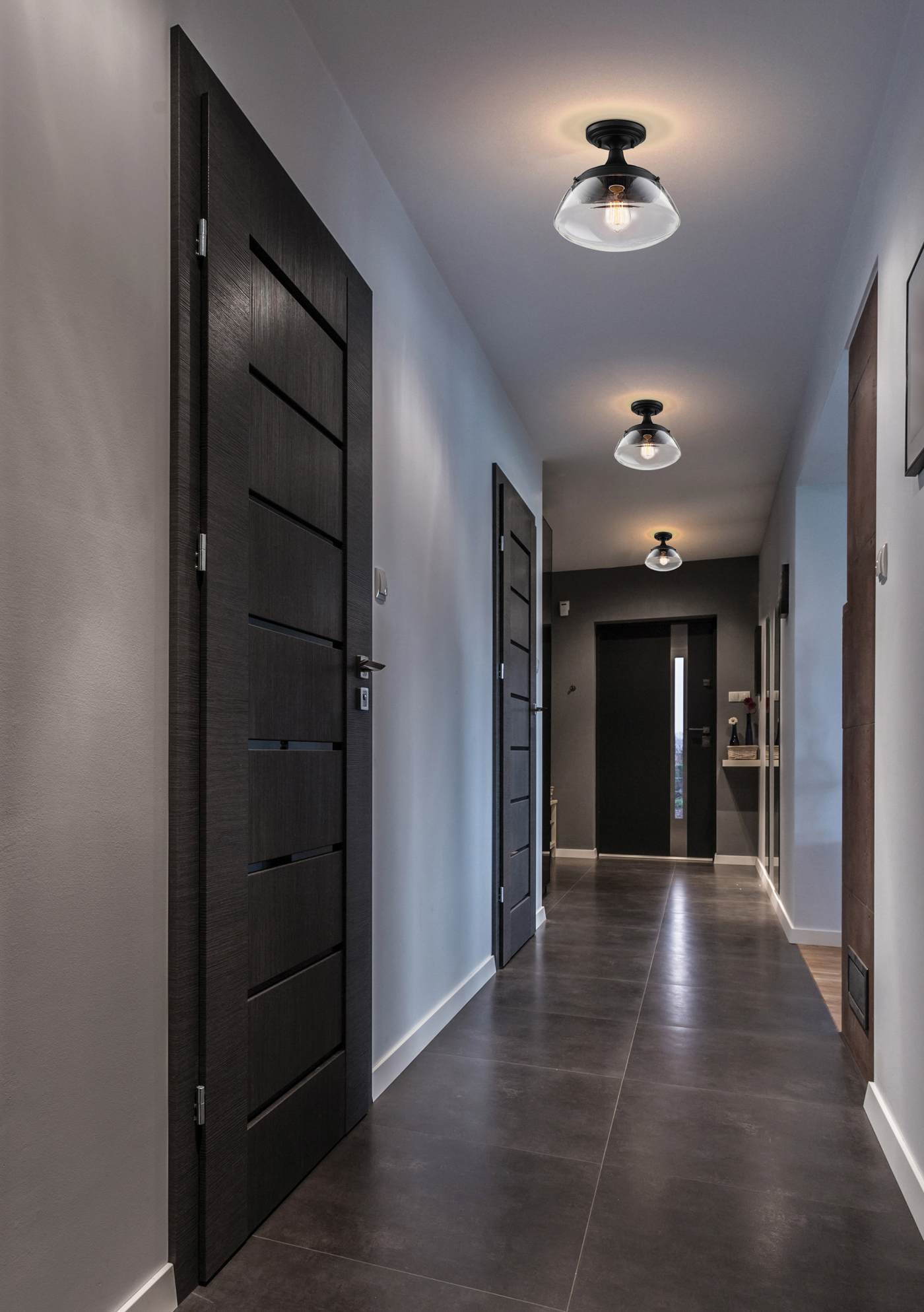 KEW 1 LIGHT SEMI FLUSH - 60-6799