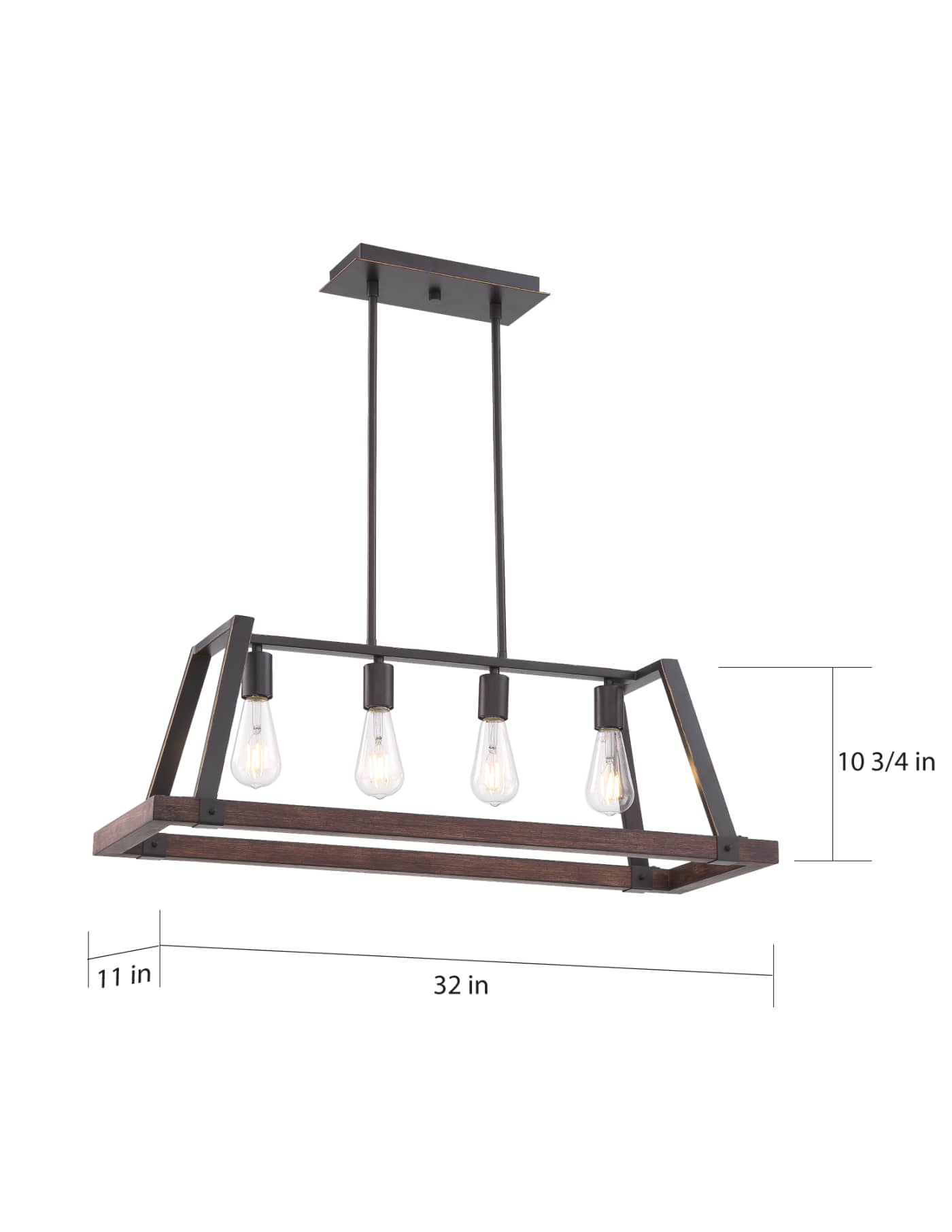 OUTRIGGER 4 LT KITCHEN PENDANT - 60-6894