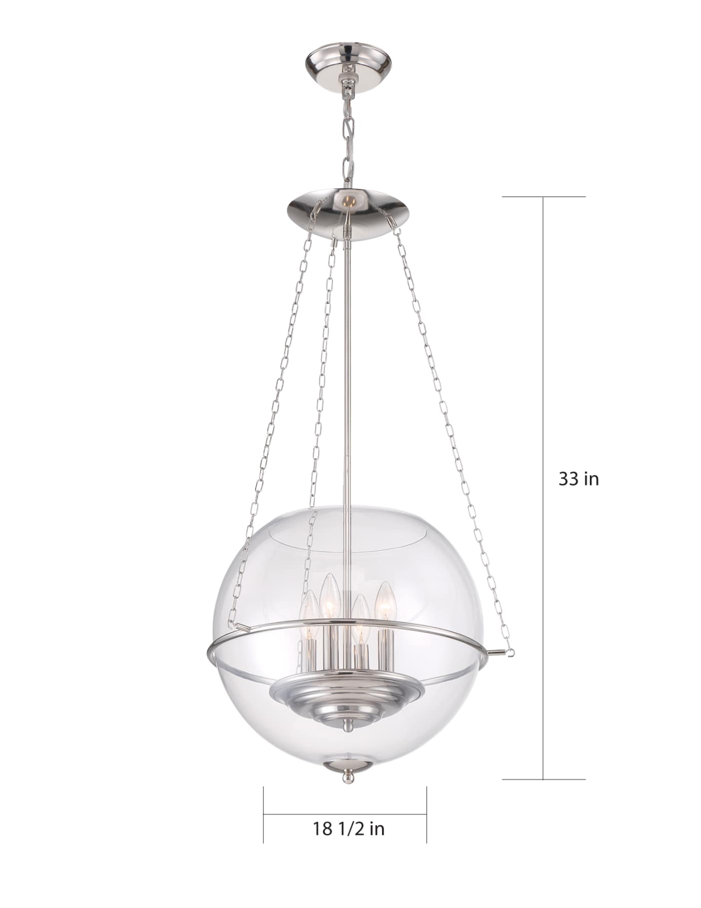 ODYSSEY 4 LIGHT PENDANT - 60-6953