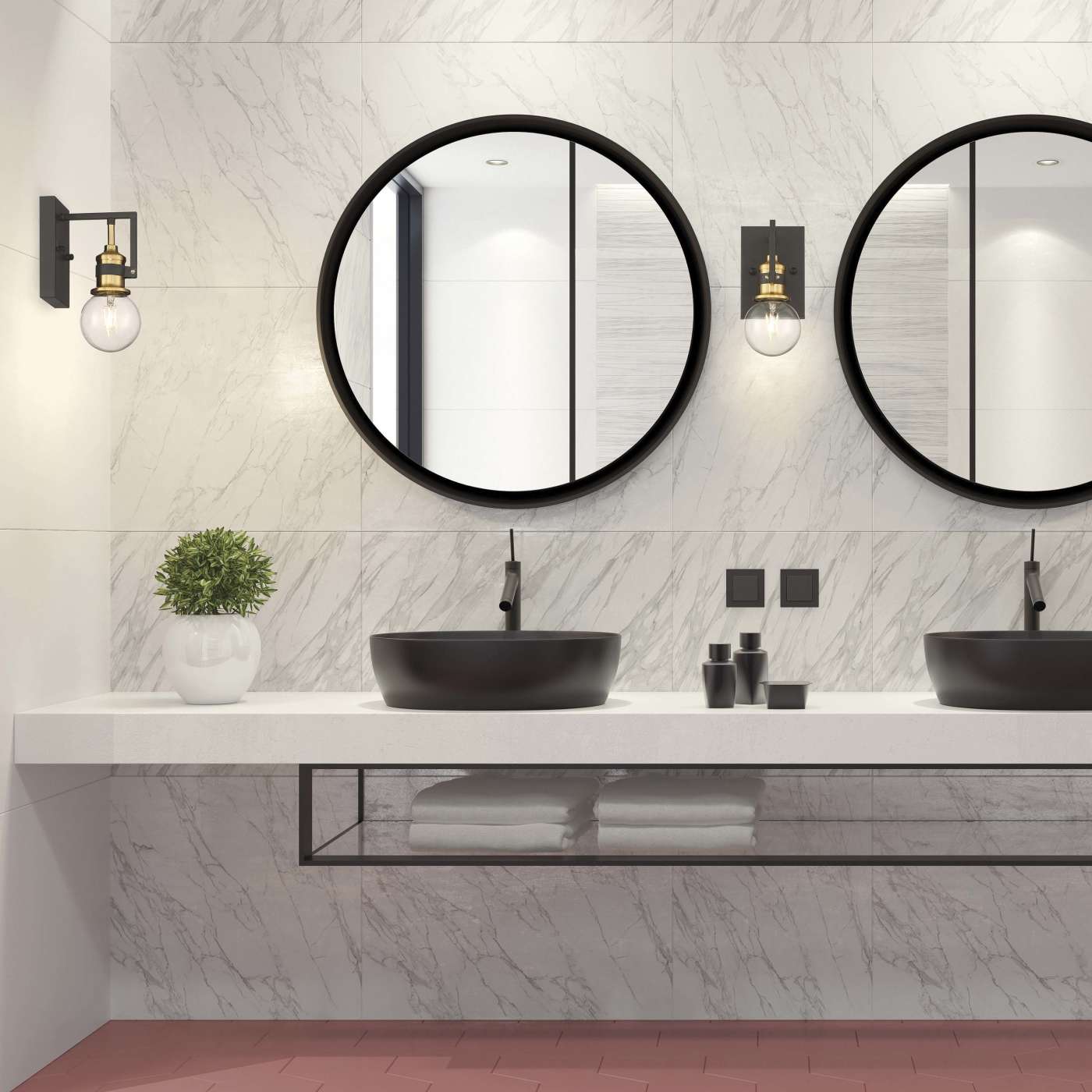 INTENTION 1 LIGHT VANITY - 60-6971