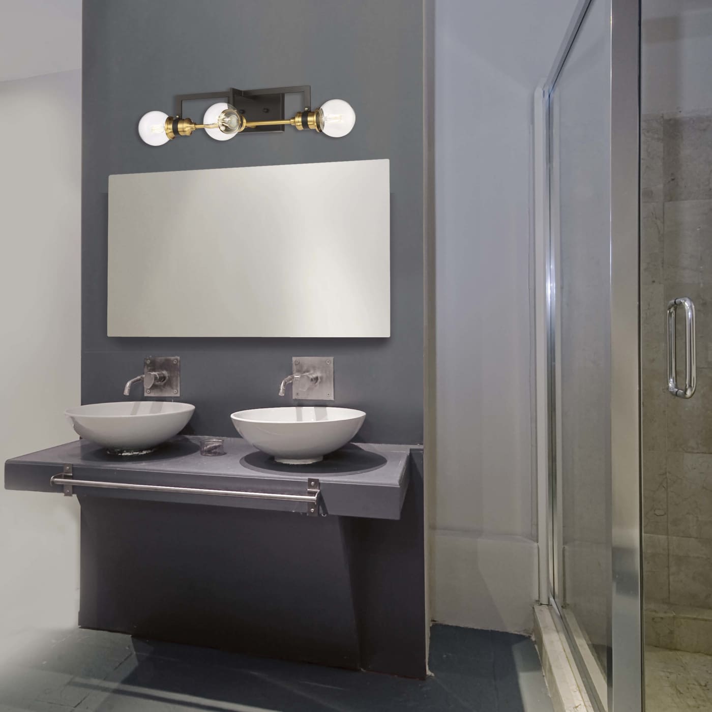 INTENTION 3 LIGHT VANITY - 60-6973