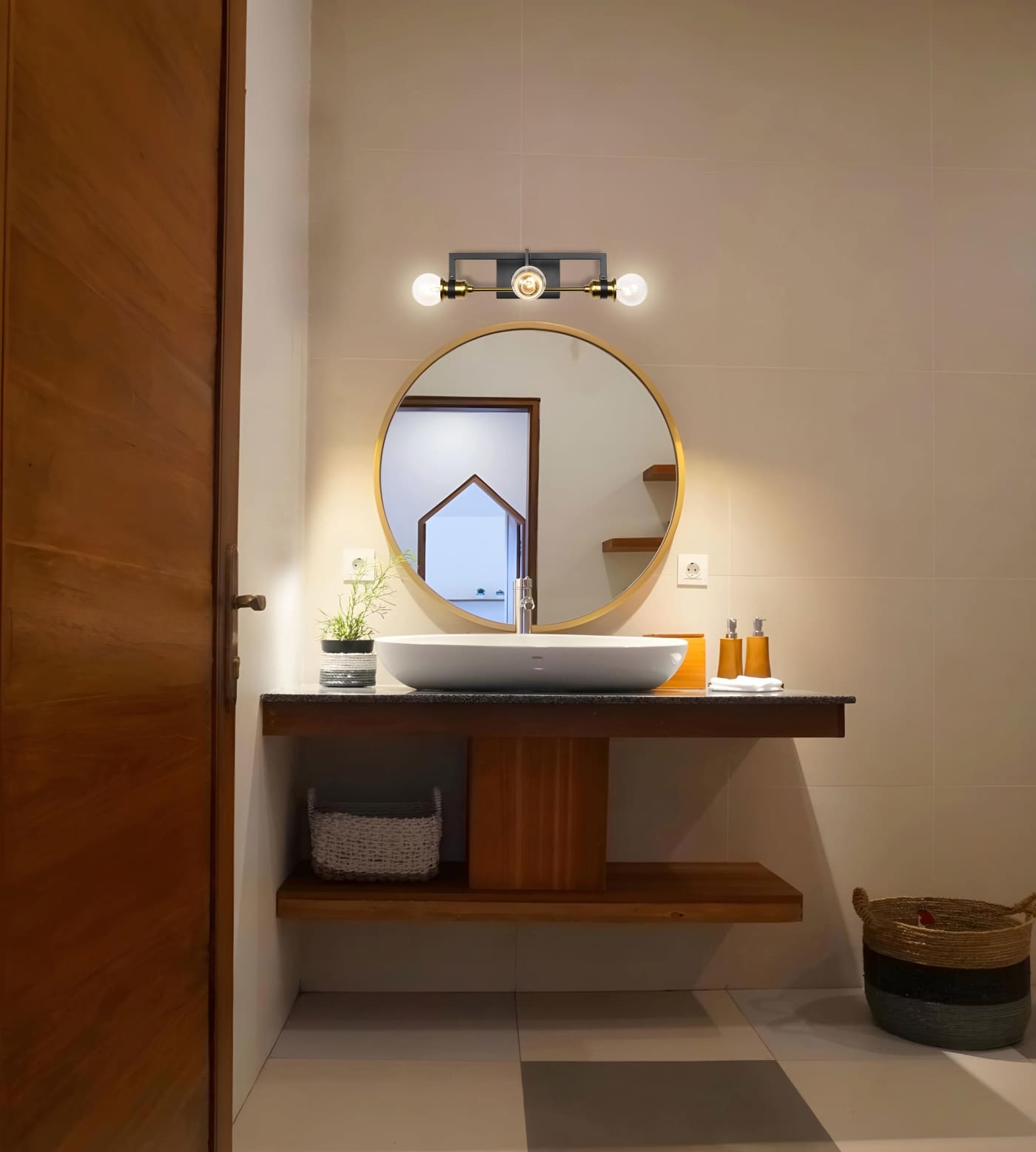 INTENTION 3 LIGHT VANITY - 60-6973