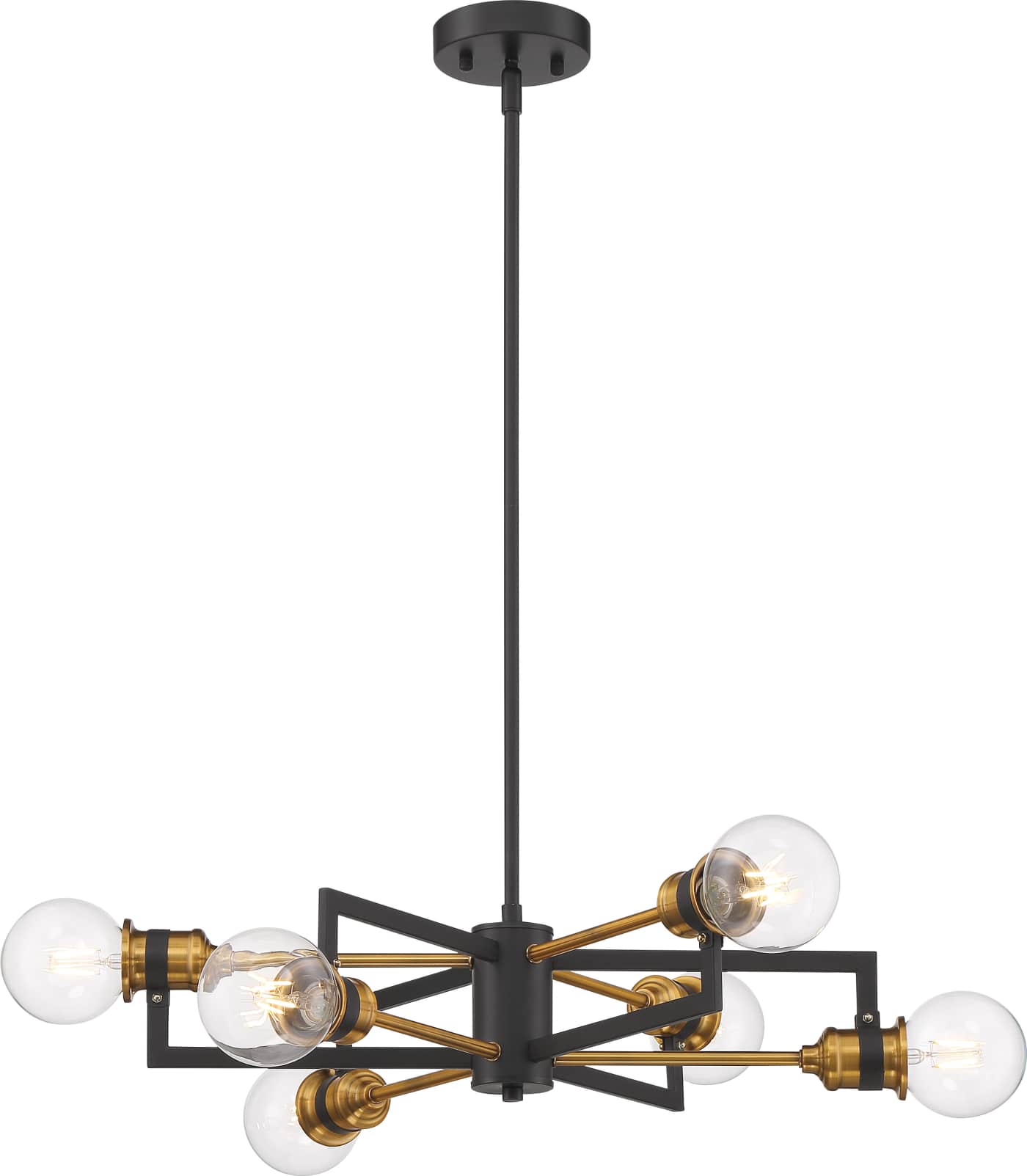 INTENTION 6 LIGHT CHANDELIER - 60-6976