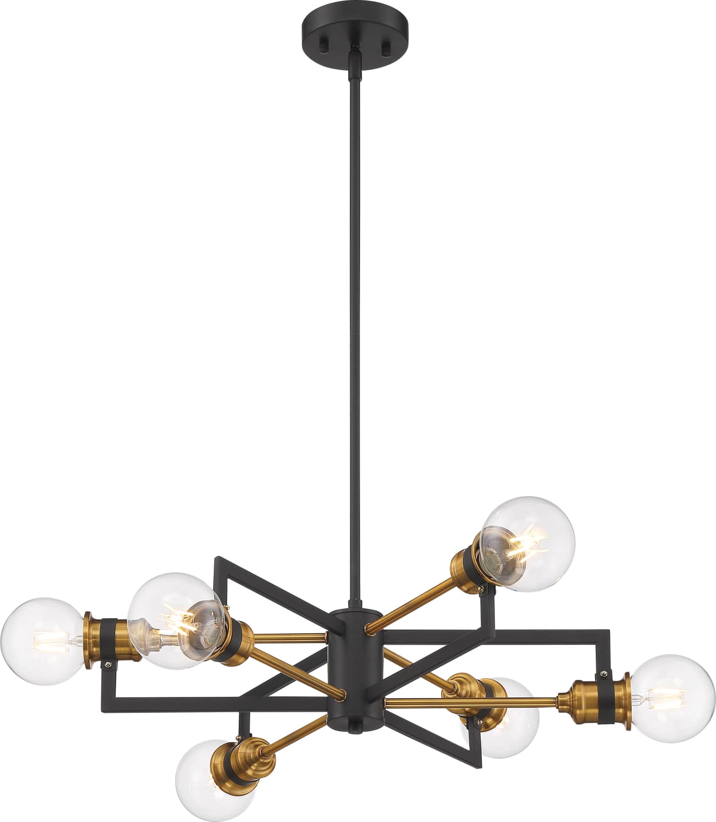 INTENTION 6 LIGHT CHANDELIER - 60-6976