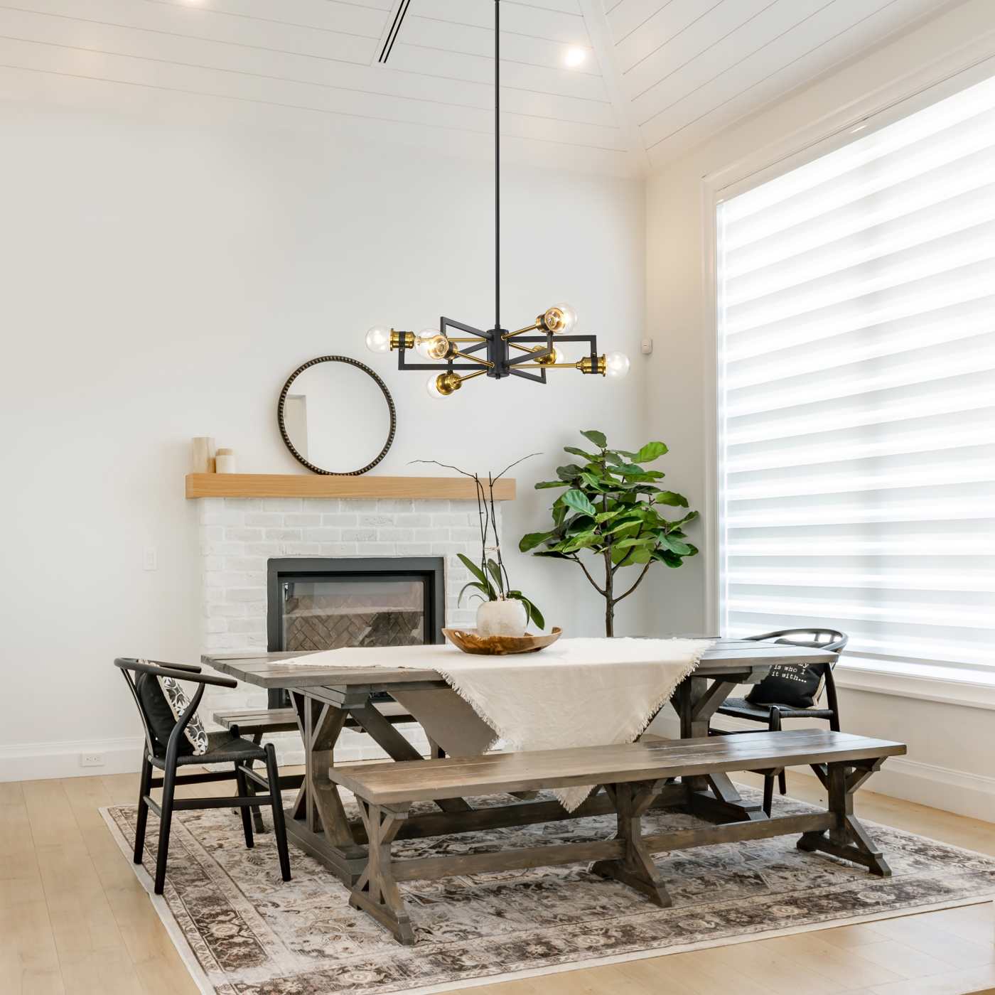 INTENTION 6 LIGHT CHANDELIER - 60-6976