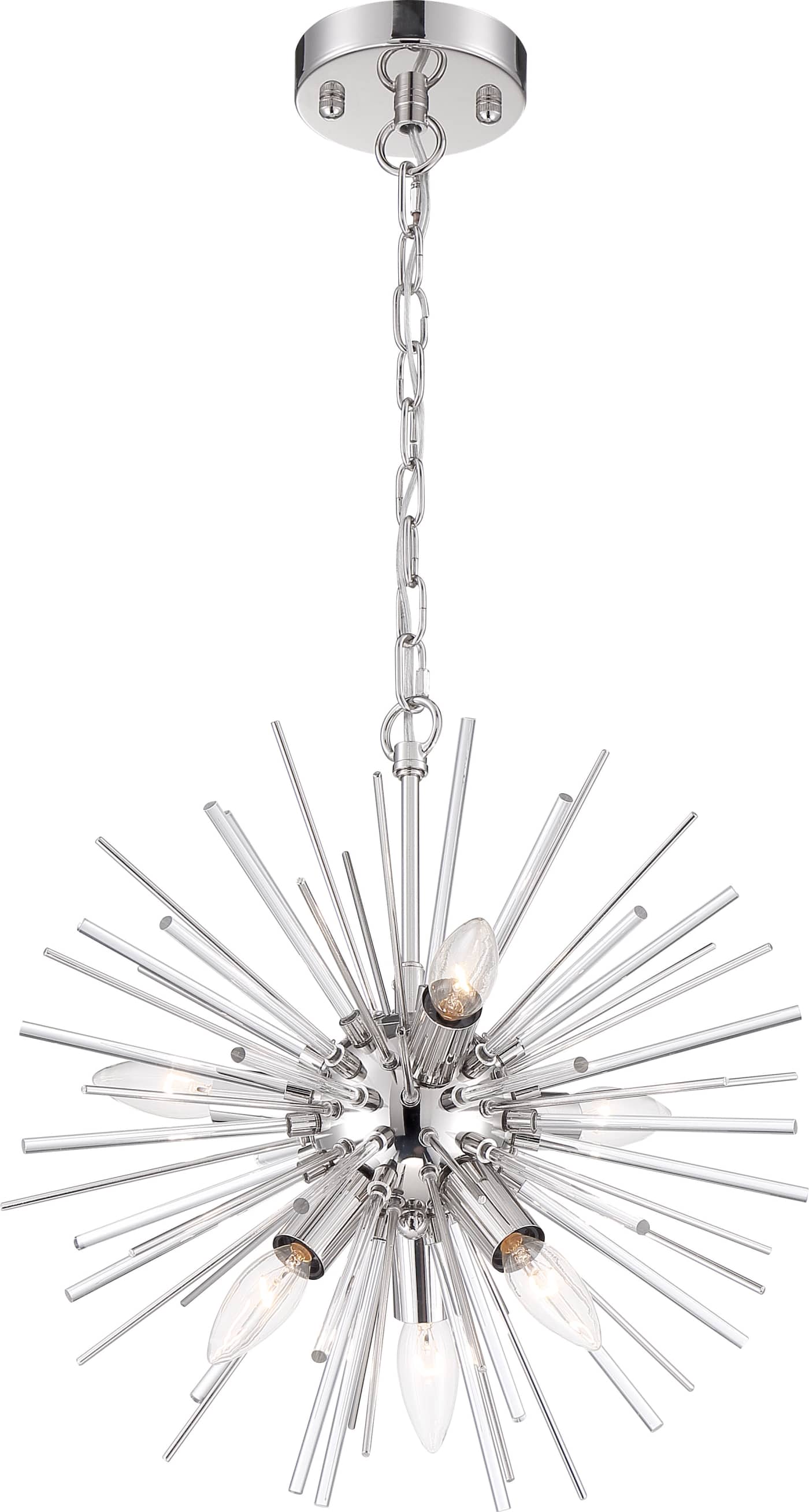 CIRRUS 6 LIGHT CHANDELIER - 60-6991