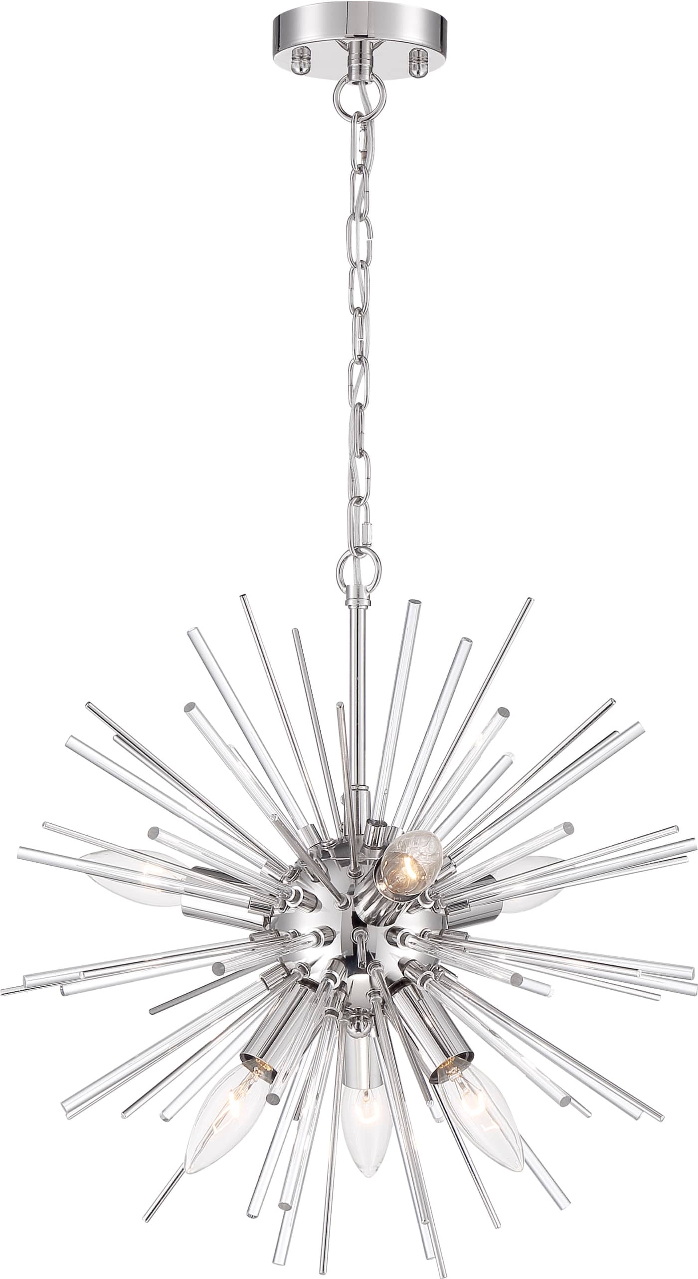 CIRRUS 8 LIGHT CHANDELIER - 60-6993