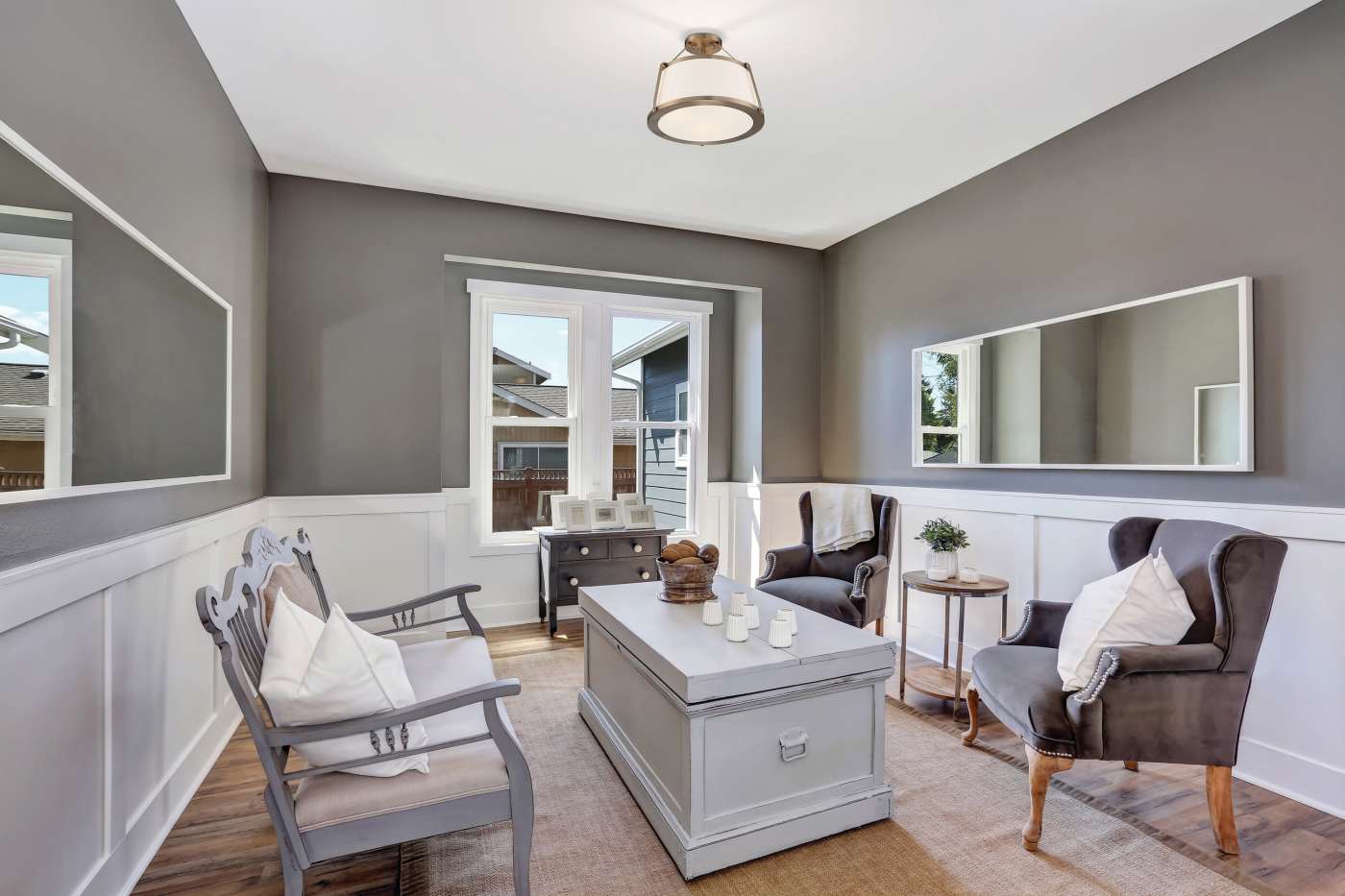 CUTTY 3LT SEMI FLUSH - 60-6997