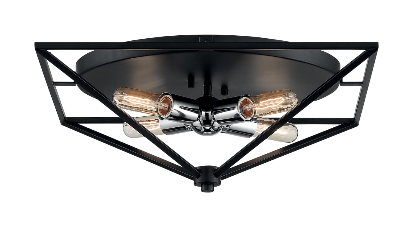 LEGEND 4 LT SMALL FLUSH MOUNT - 60-7006