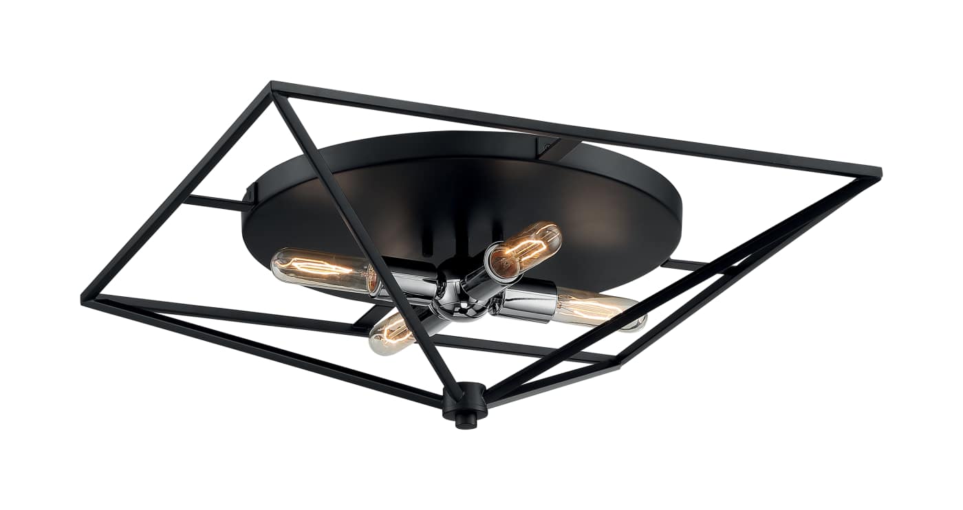 LEGEND 4 LT LARGE FLUSH MOUNT - 60-7007