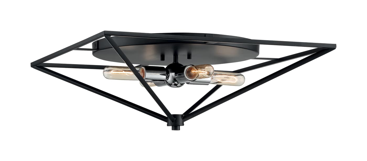 LEGEND 4 LT LARGE FLUSH MOUNT - 60-7007
