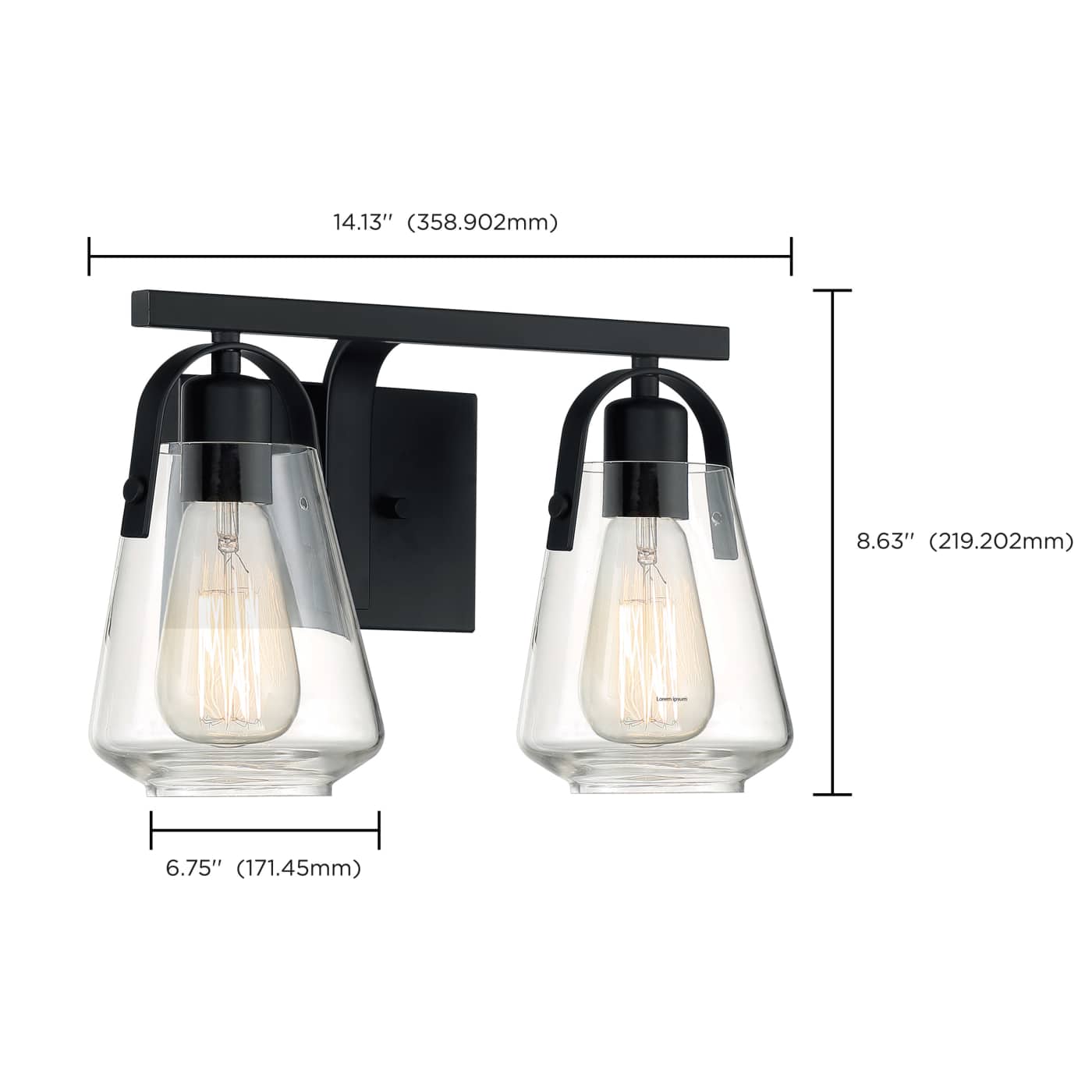 SKYBRIDGE 2 LIGHT VANITY - 60-7102