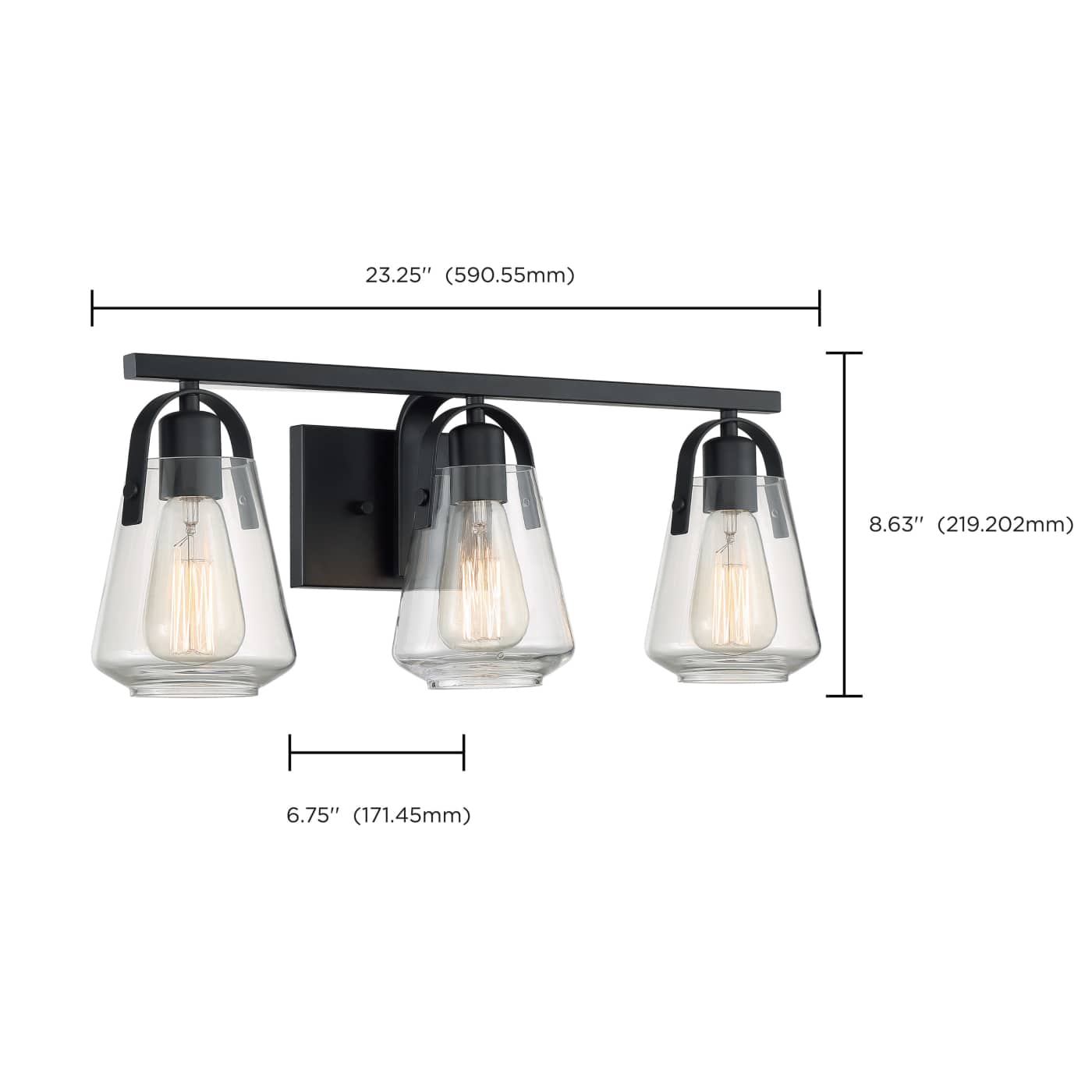 SKYBRIDGE 3 LIGHT VANITY - 60-7103