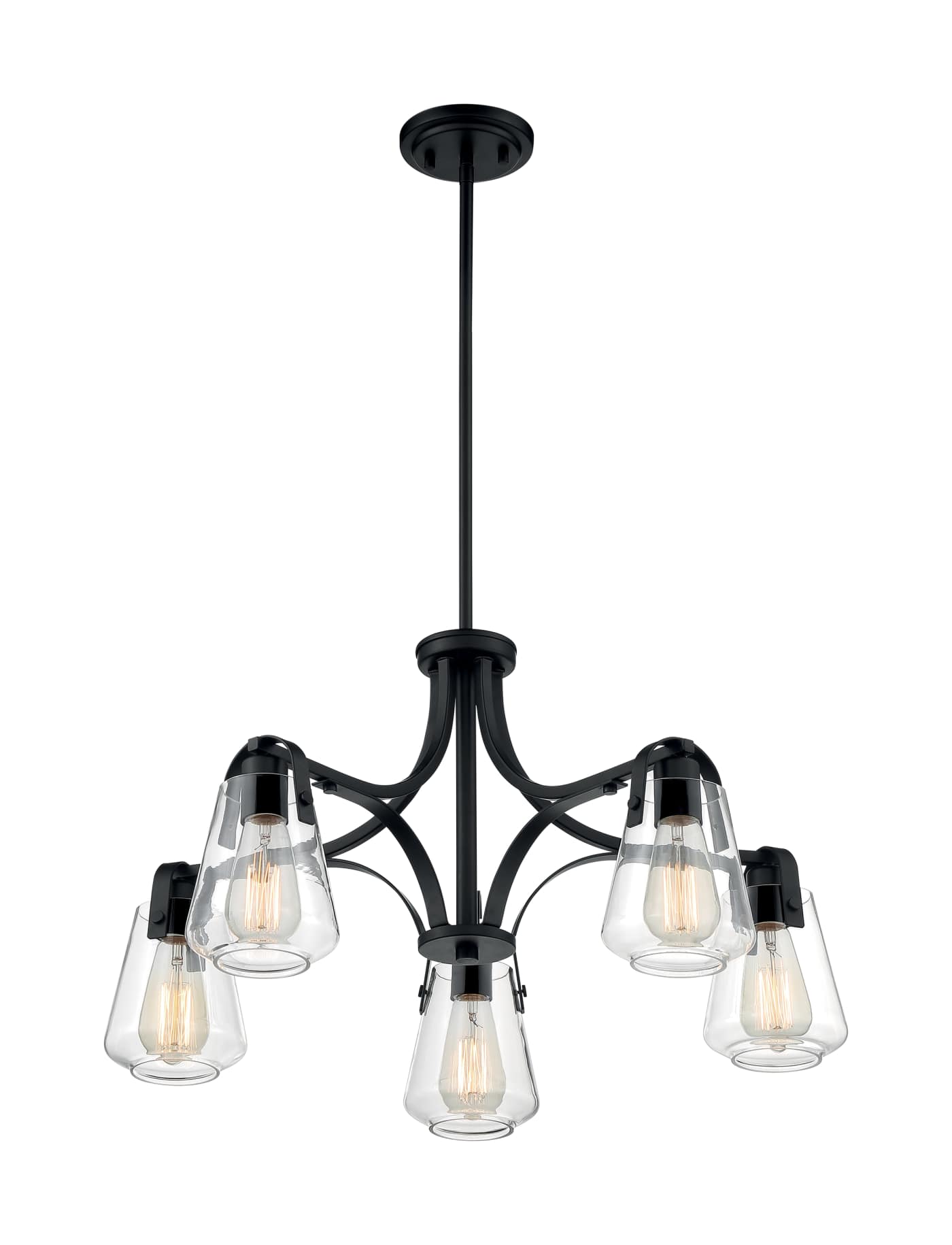 SKYBRIDGE 5 LIGHT CHANDELIER - 60-7105