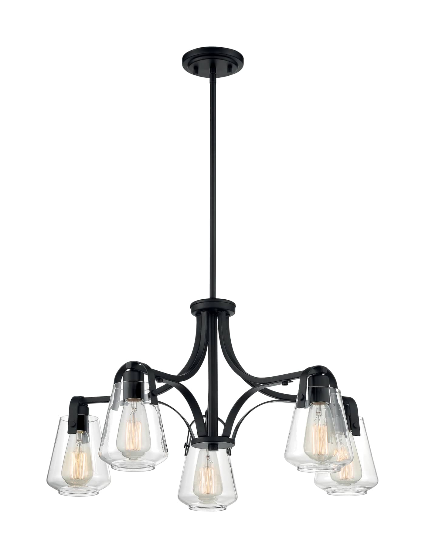 SKYBRIDGE 5 LIGHT CHANDELIER - 60-7105