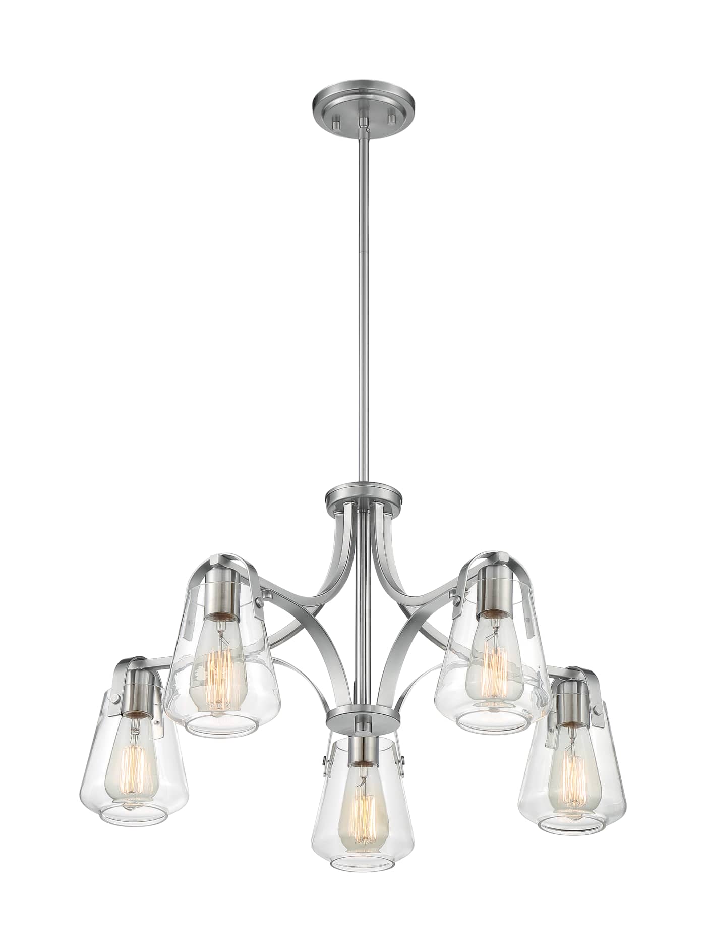 SKYBRIDGE 5 LIGHT CHANDELIER - 60-7115