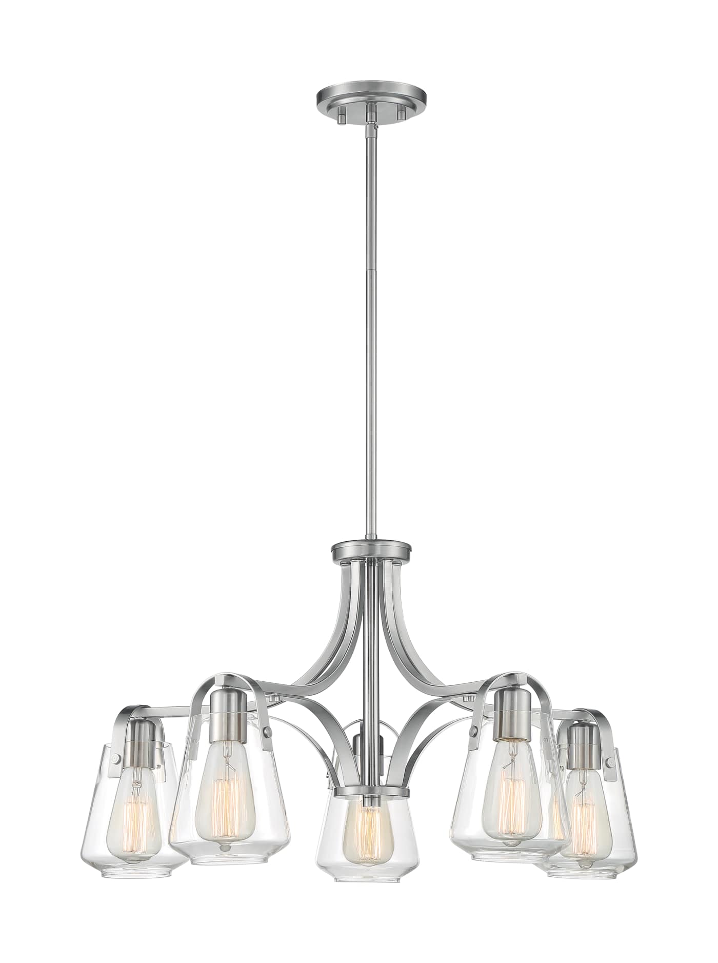 SKYBRIDGE 5 LIGHT CHANDELIER - 60-7115