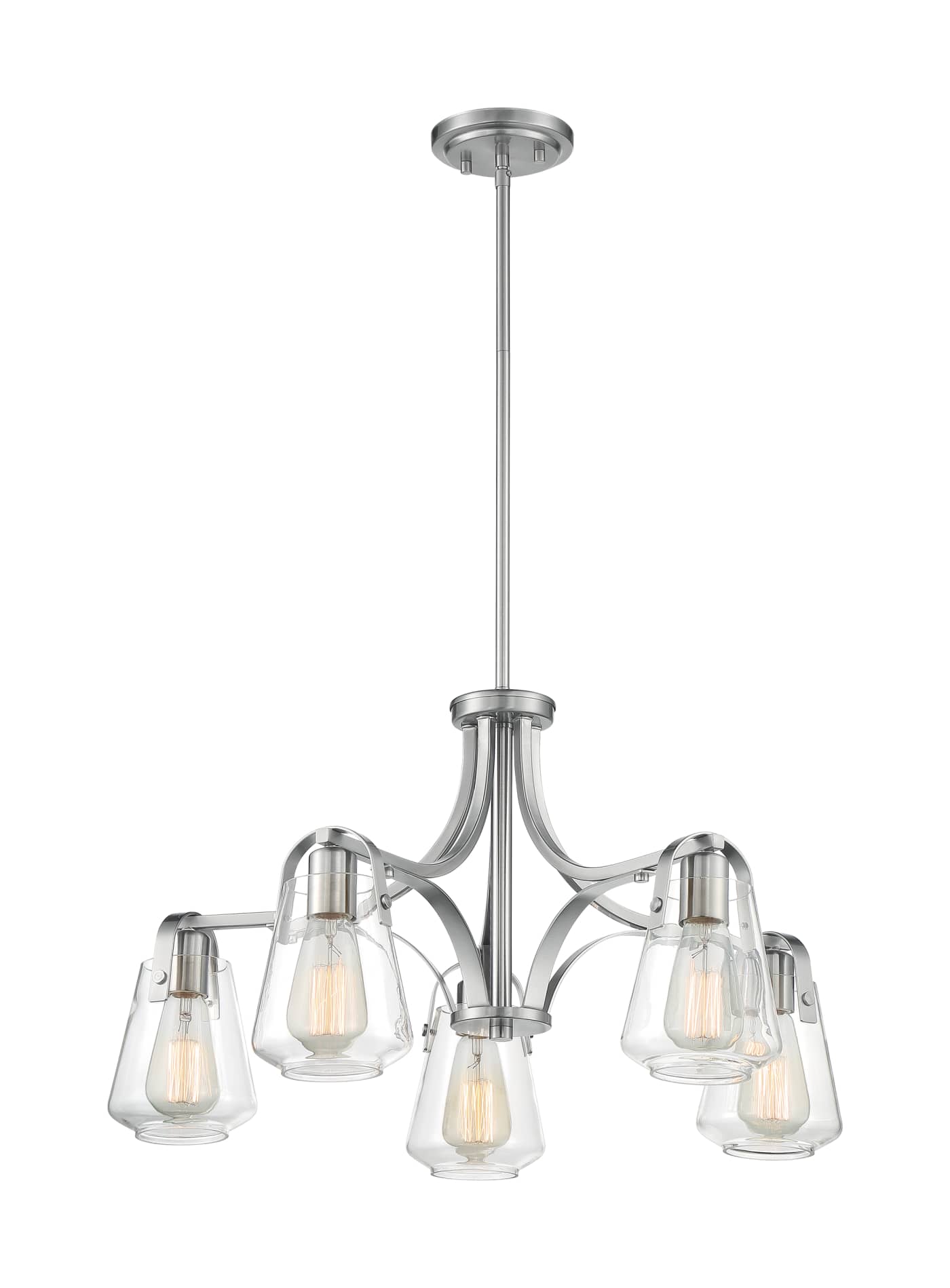 SKYBRIDGE 5 LIGHT CHANDELIER - 60-7115