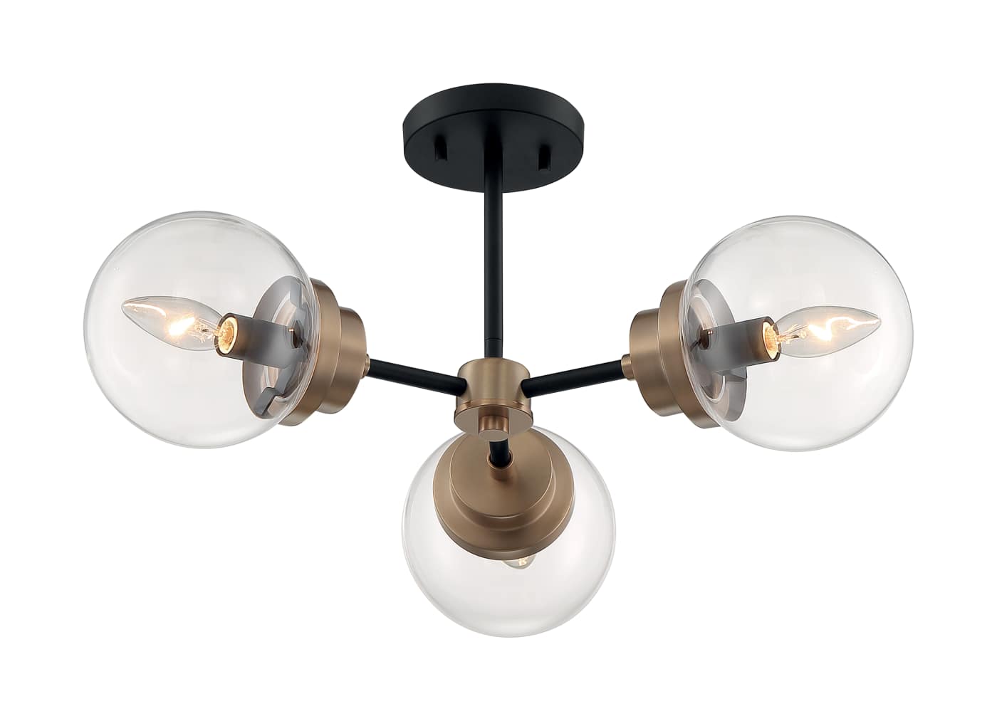 AXIS 3 LIGHT SEMI FLUSH - 60-7123