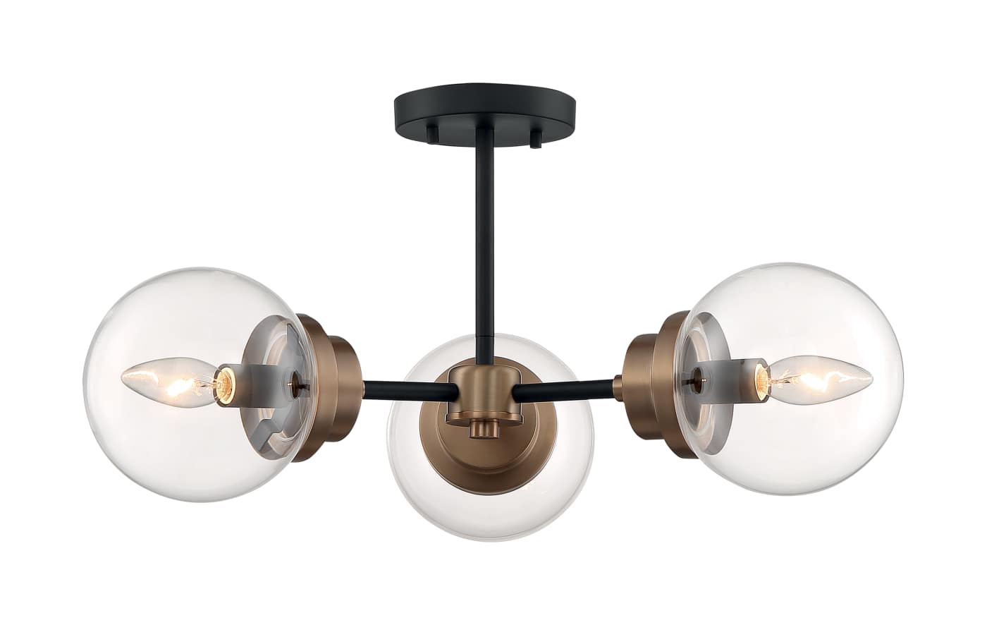 AXIS 3 LIGHT SEMI FLUSH - 60-7123
