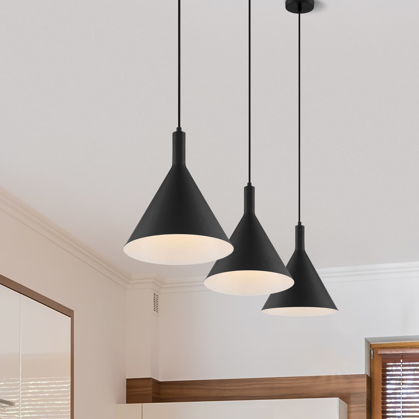 LIGHTCAP 1LT LARGE PENDANT - 60-7128