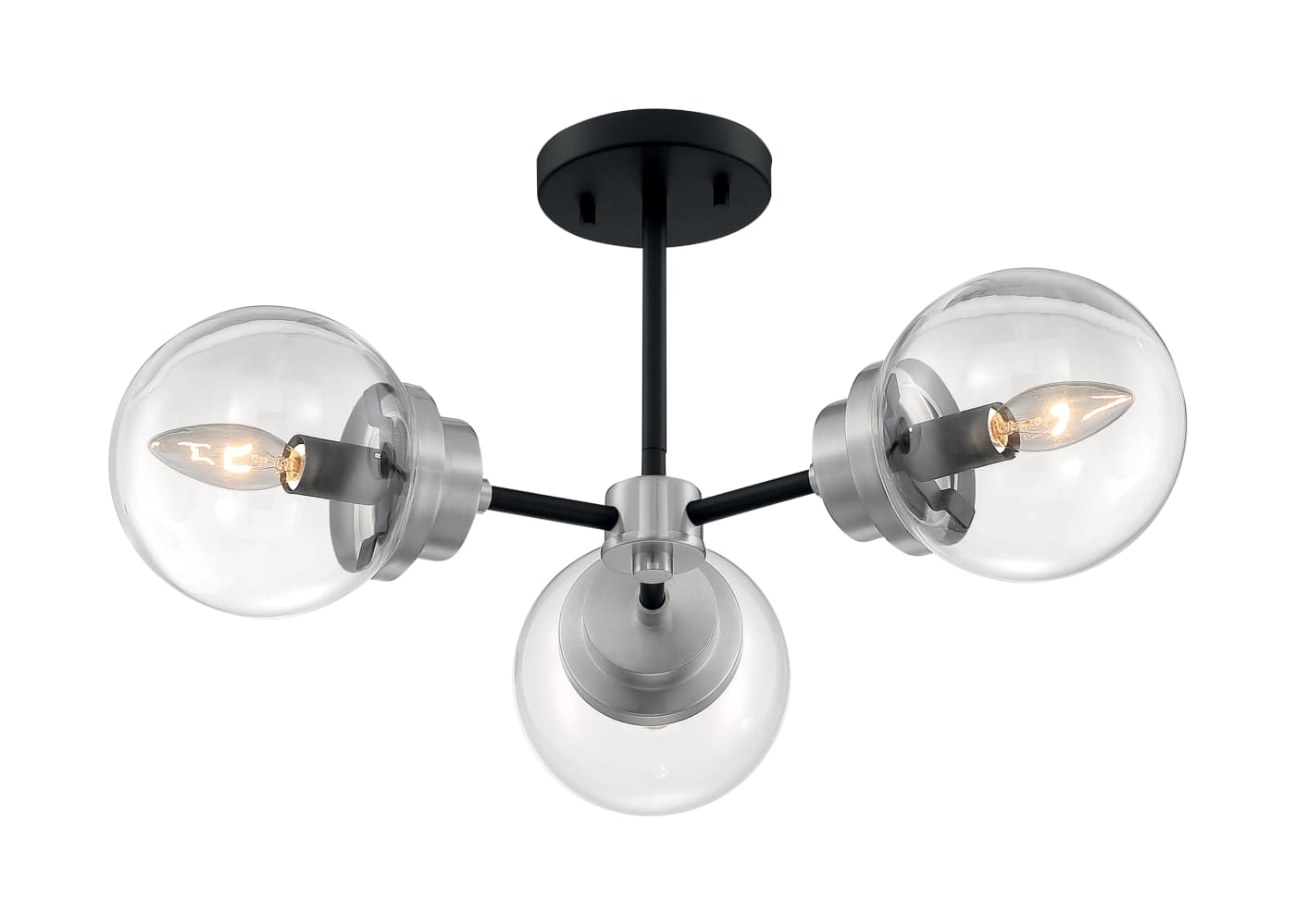 AXIS 3 LIGHT SEMI FLUSH - 60-7133