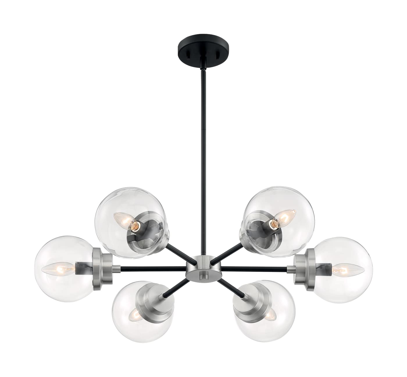 AXIS 6 LIGHT CHANDELIER - 60-7136