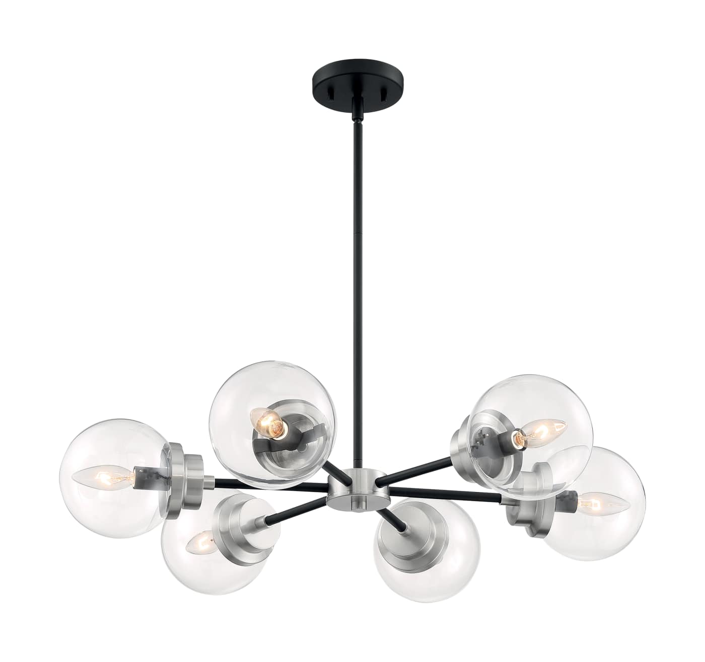 AXIS 6 LIGHT CHANDELIER - 60-7136