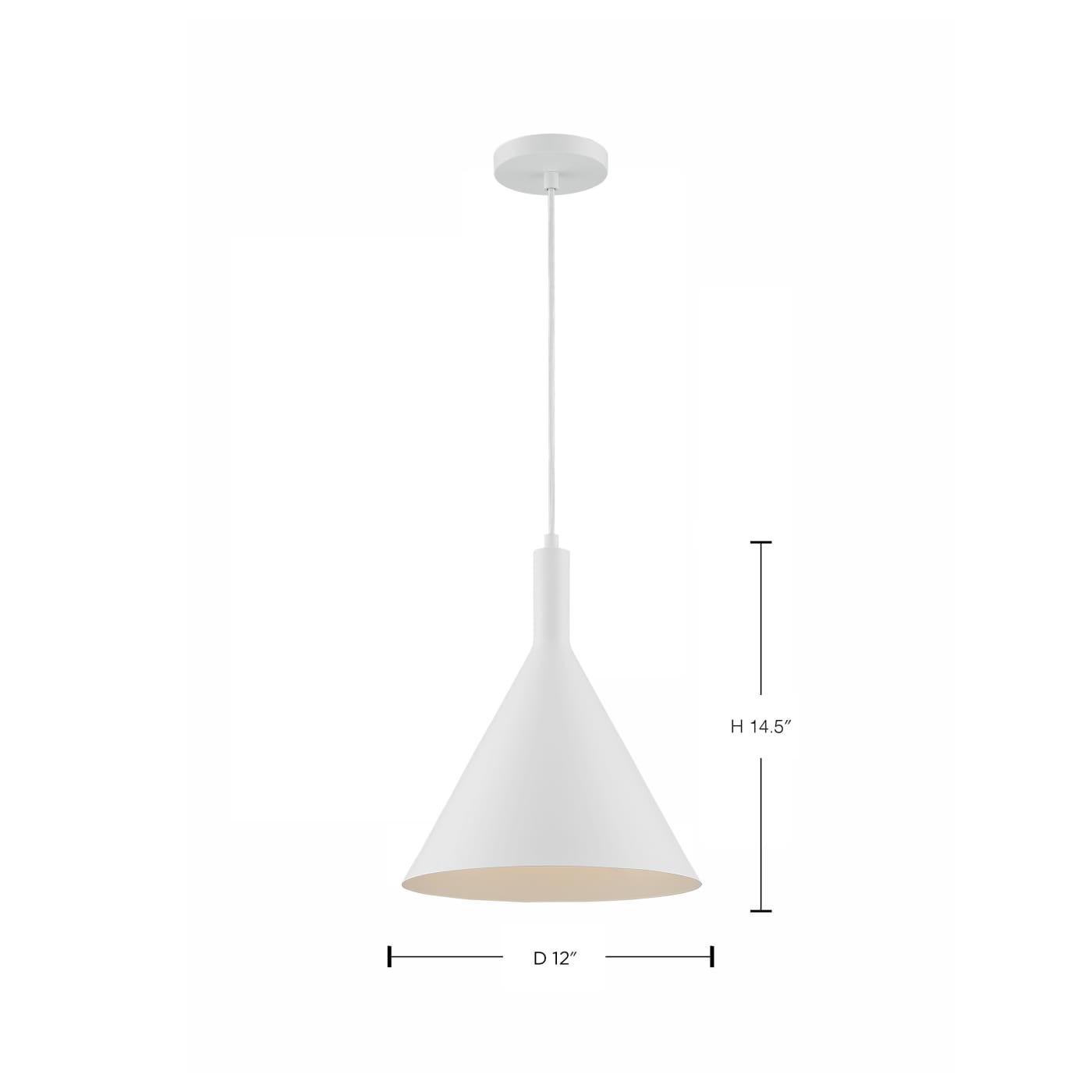 LIGHTCAP 1LT LARGE PENDANT - 60-7138