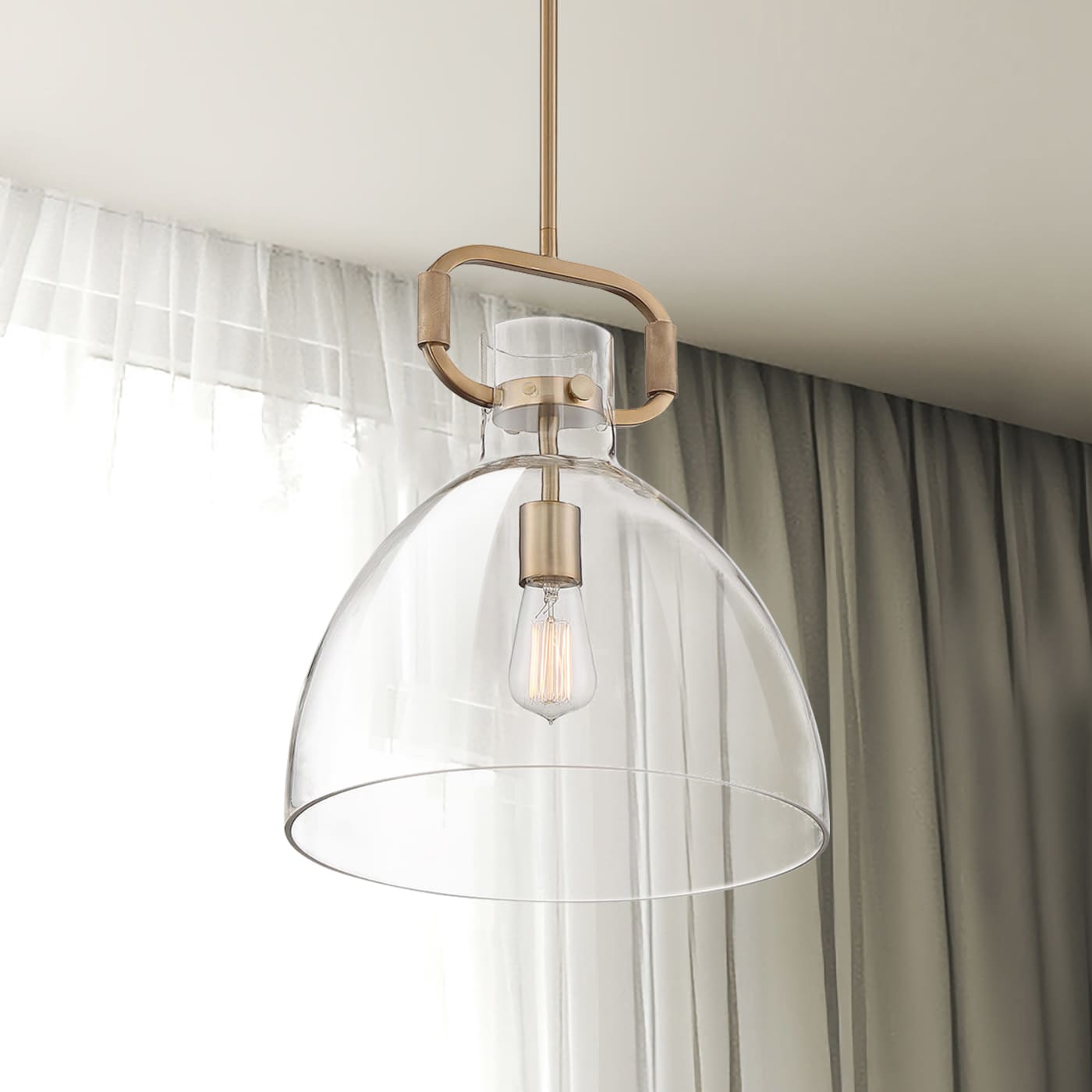 TERESA 1 LT BELL PENDANT - 60-7142