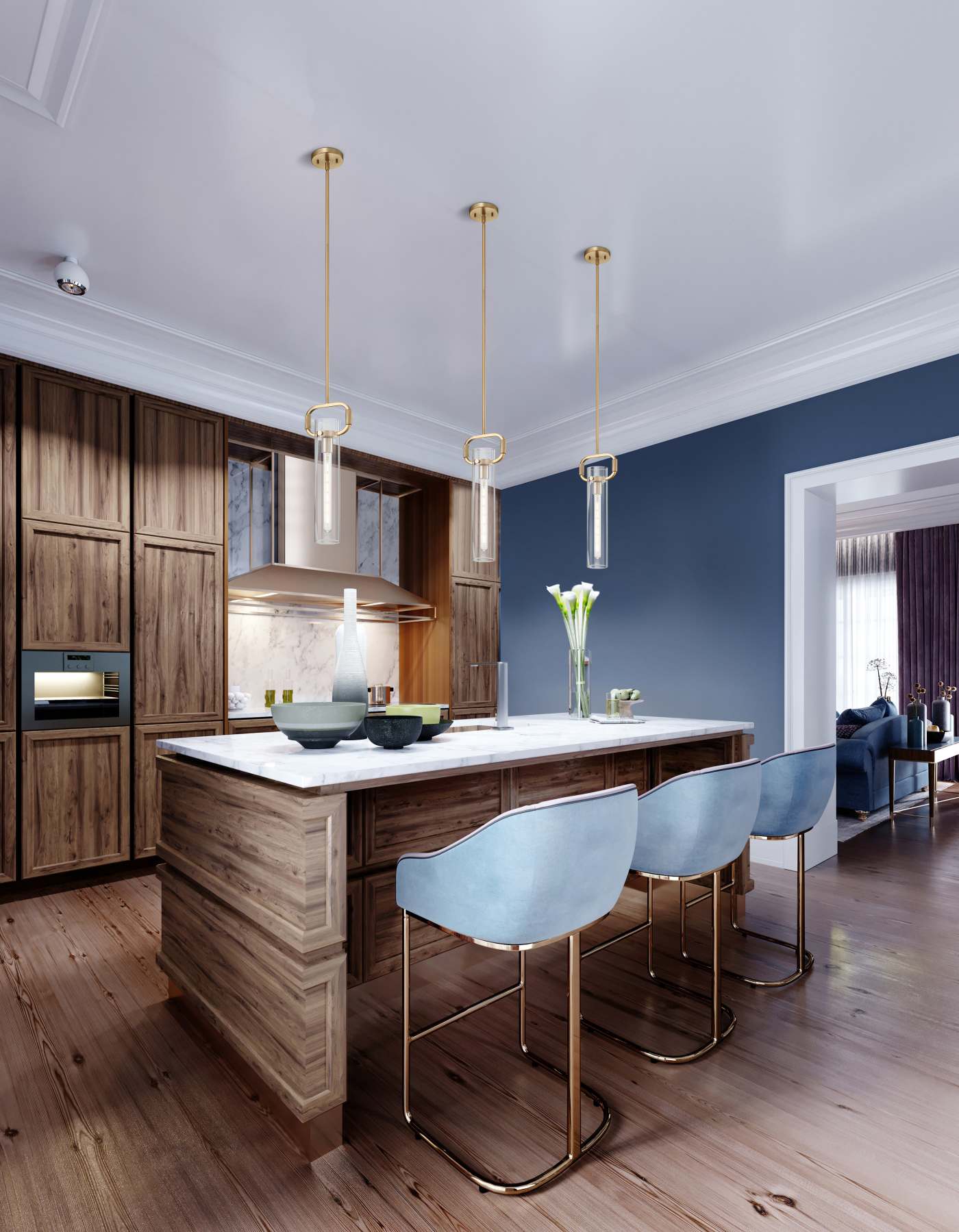 TERESA 1 LT CYLINDER PENDANT - 60-7143