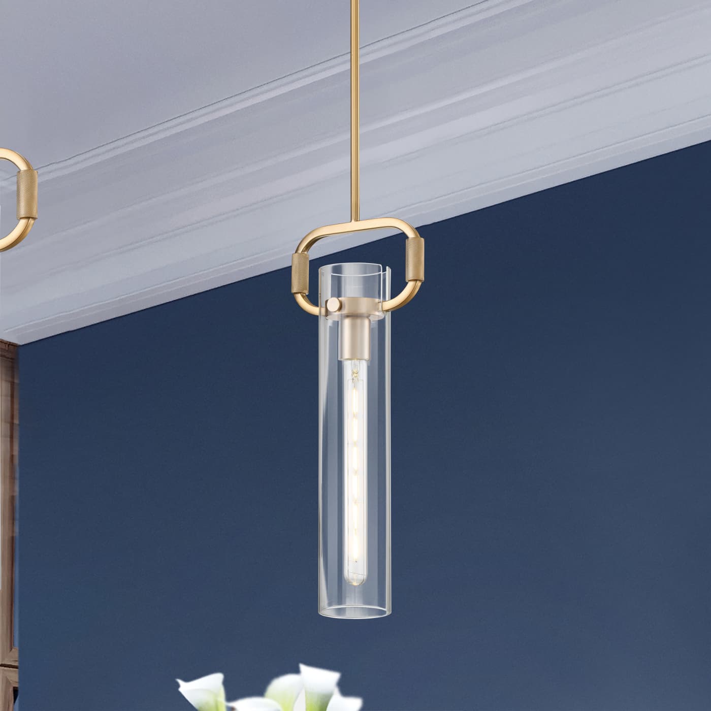TERESA 1 LT CYLINDER PENDANT - 60-7143