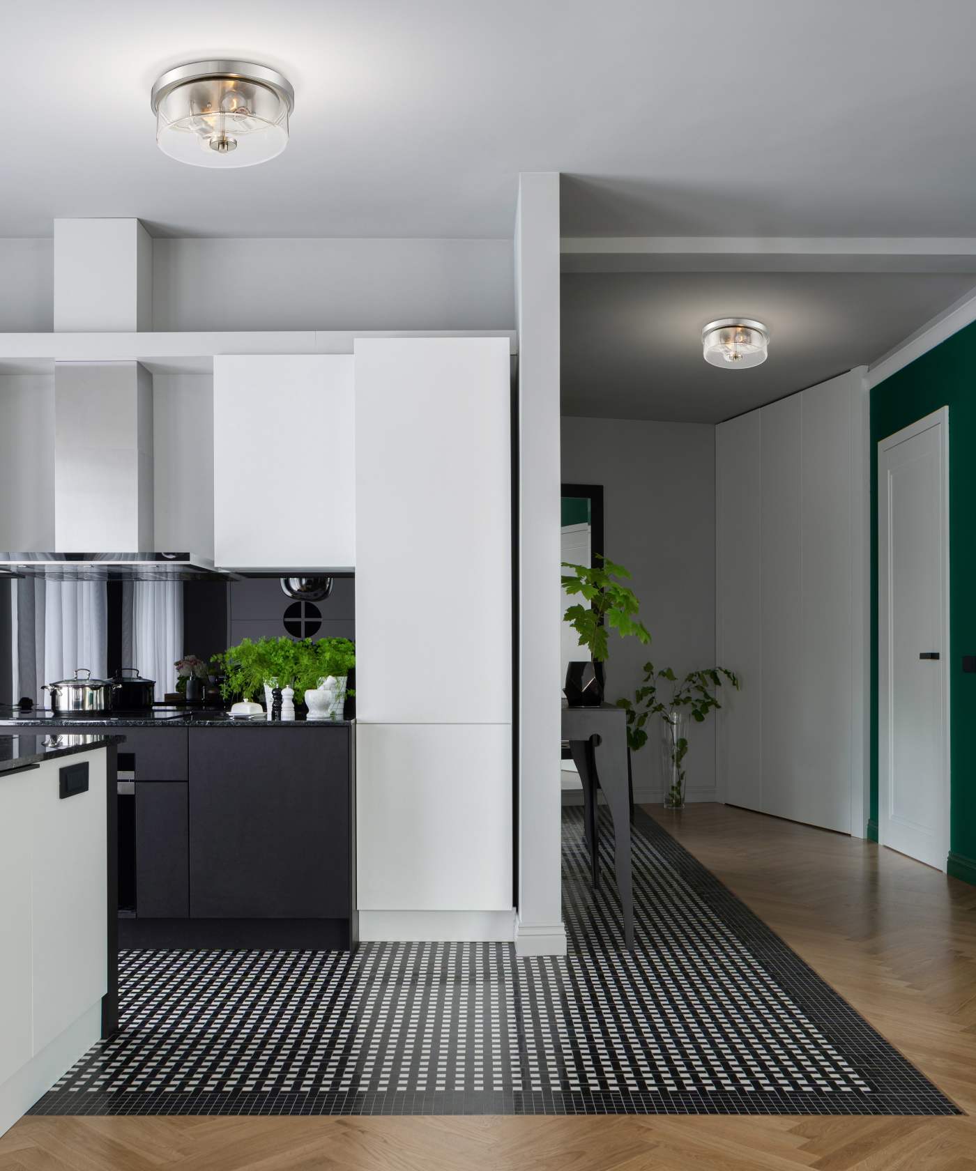 SOMMERSET 2 LIGHT FLUSH MOUNT - 60-7168