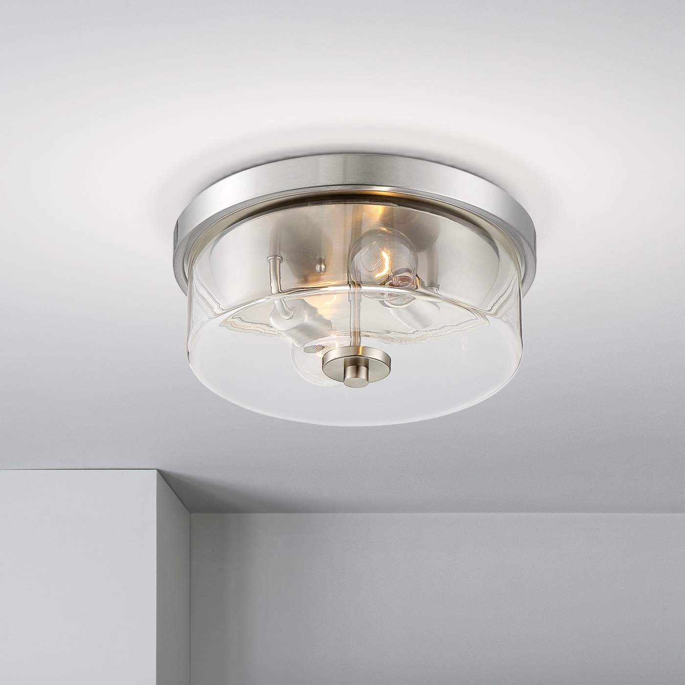 SOMMERSET 2 LIGHT FLUSH MOUNT - 60-7168