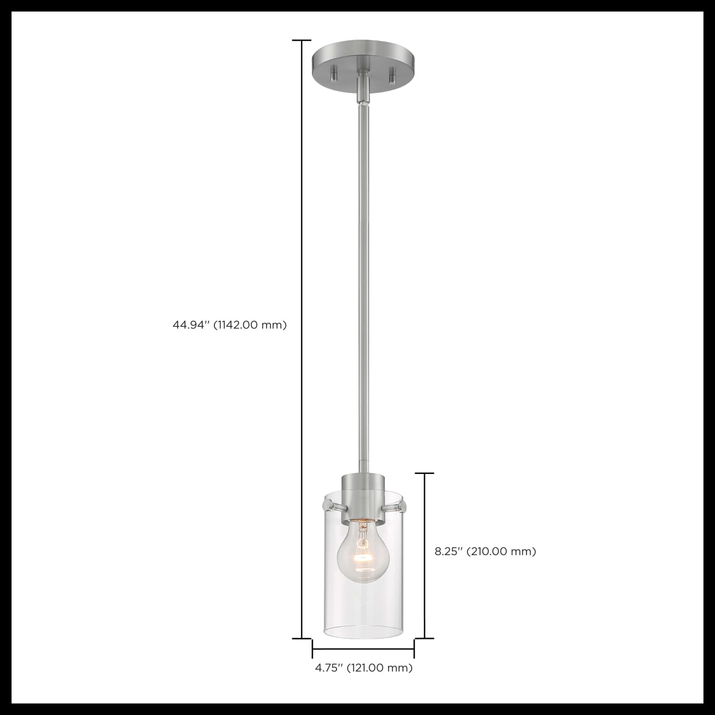 SOMMERSET 1 LIGHT MINI PENDANT - 60-7170