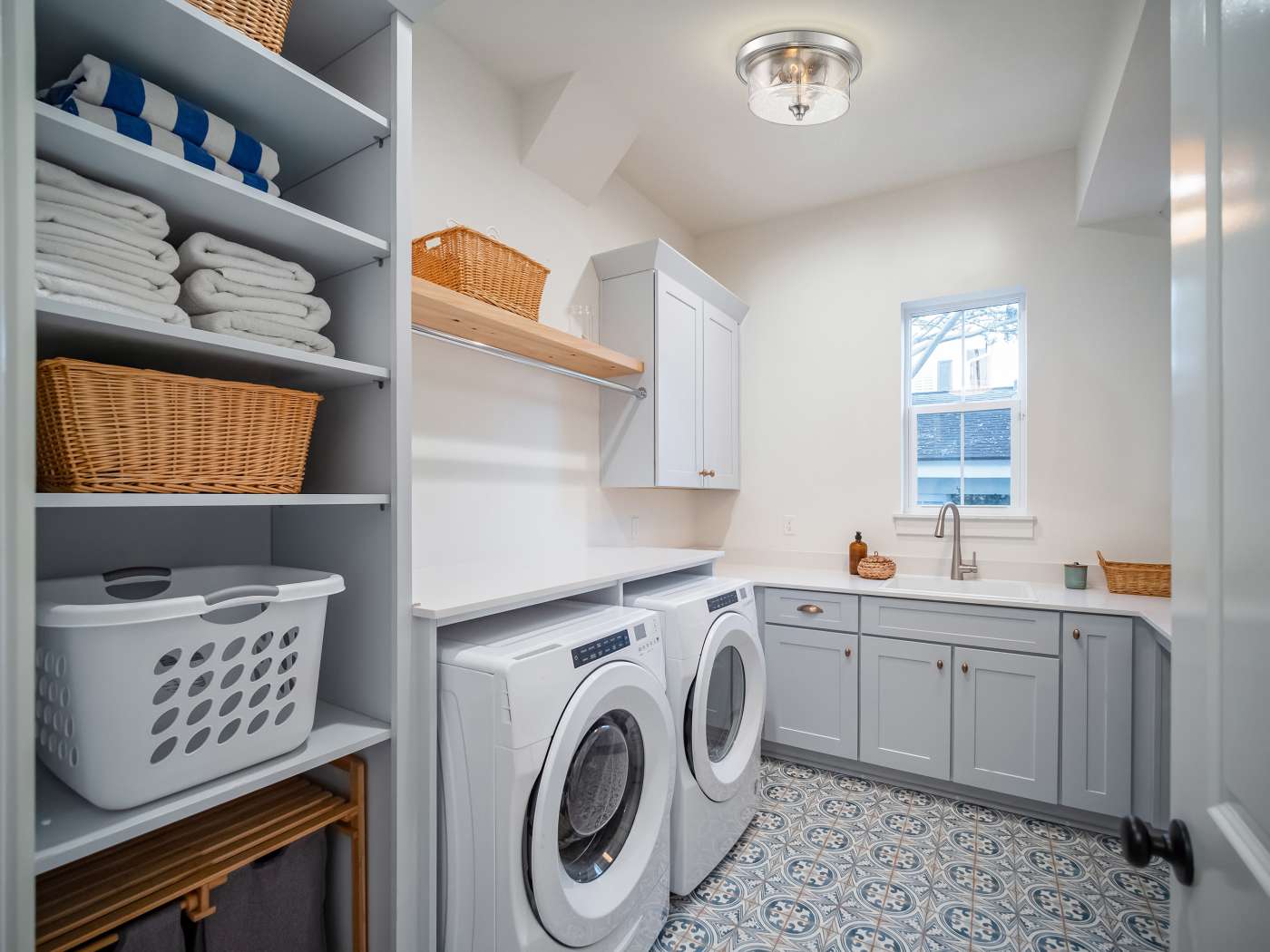 BRANSEL 2 LIGHT FLUSH MOUNT - 60-7190