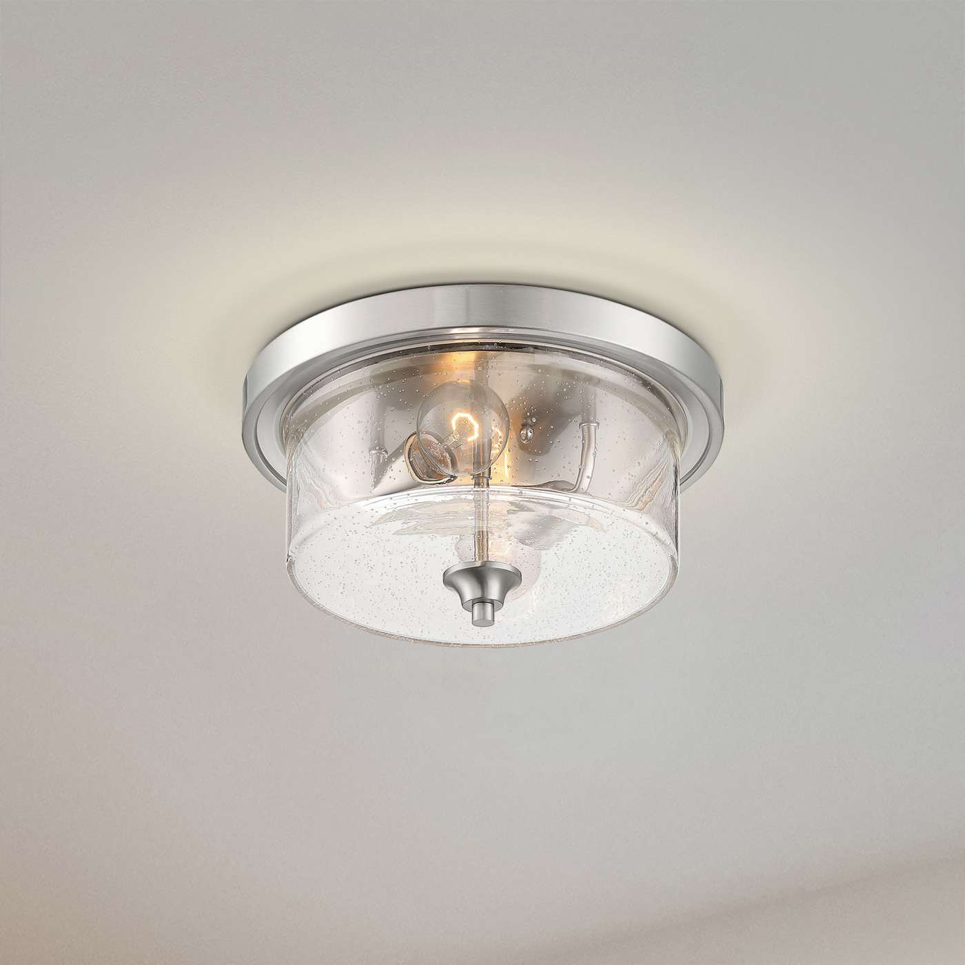 BRANSEL 2 LIGHT FLUSH MOUNT - 60-7190