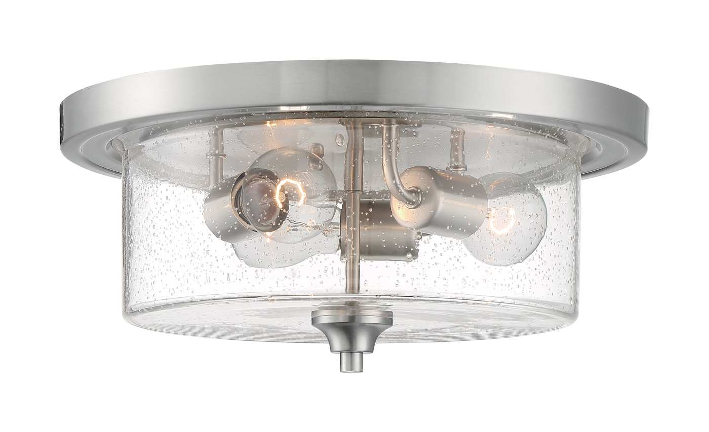 BRANSEL 3 LIGHT FLUSH MOUNT - 60-7191