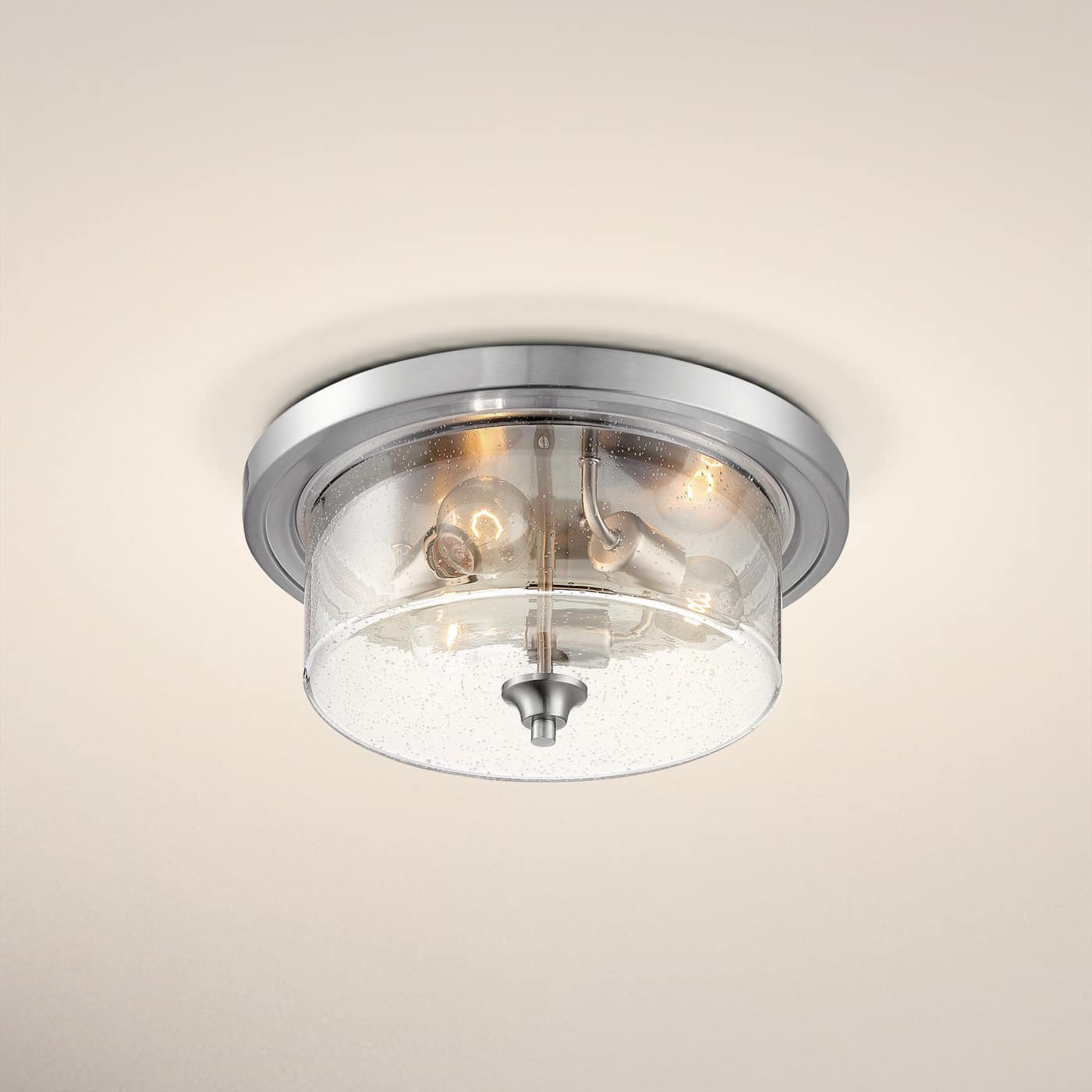 BRANSEL 3 LIGHT FLUSH MOUNT - 60-7191