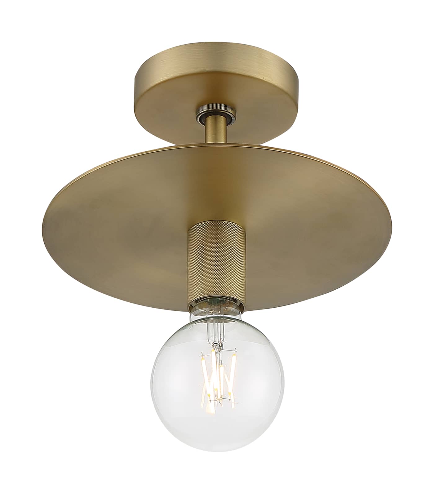 BIZET 1 LIGHT SEMI FLUSH - 60-7244