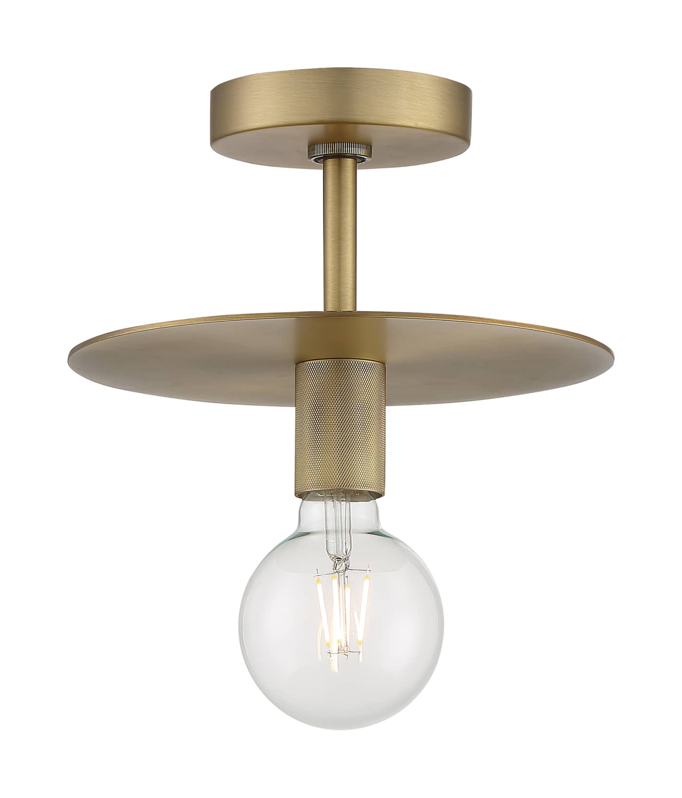 BIZET 1 LIGHT SEMI FLUSH - 60-7244