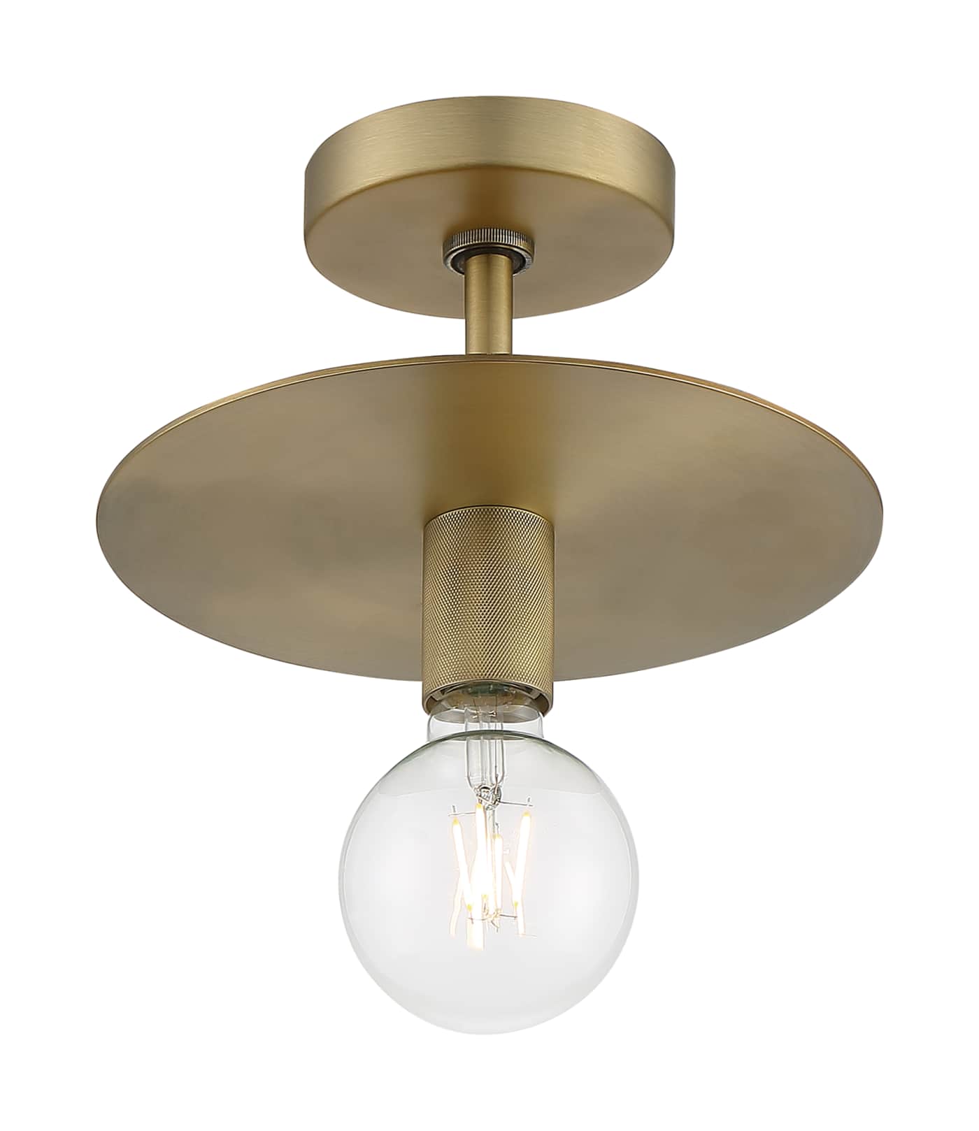 BIZET 1 LIGHT SEMI FLUSH - 60-7244