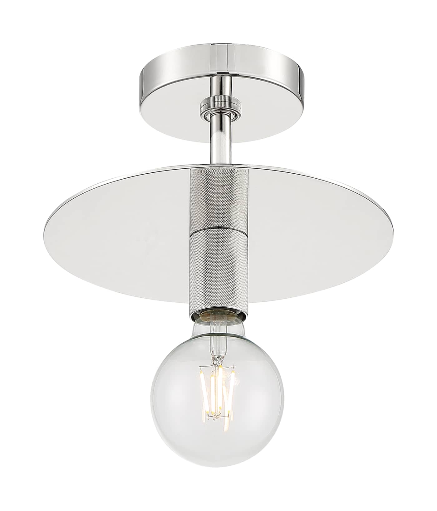 BIZET 1 LIGHT SEMI FLUSH - 60-7254