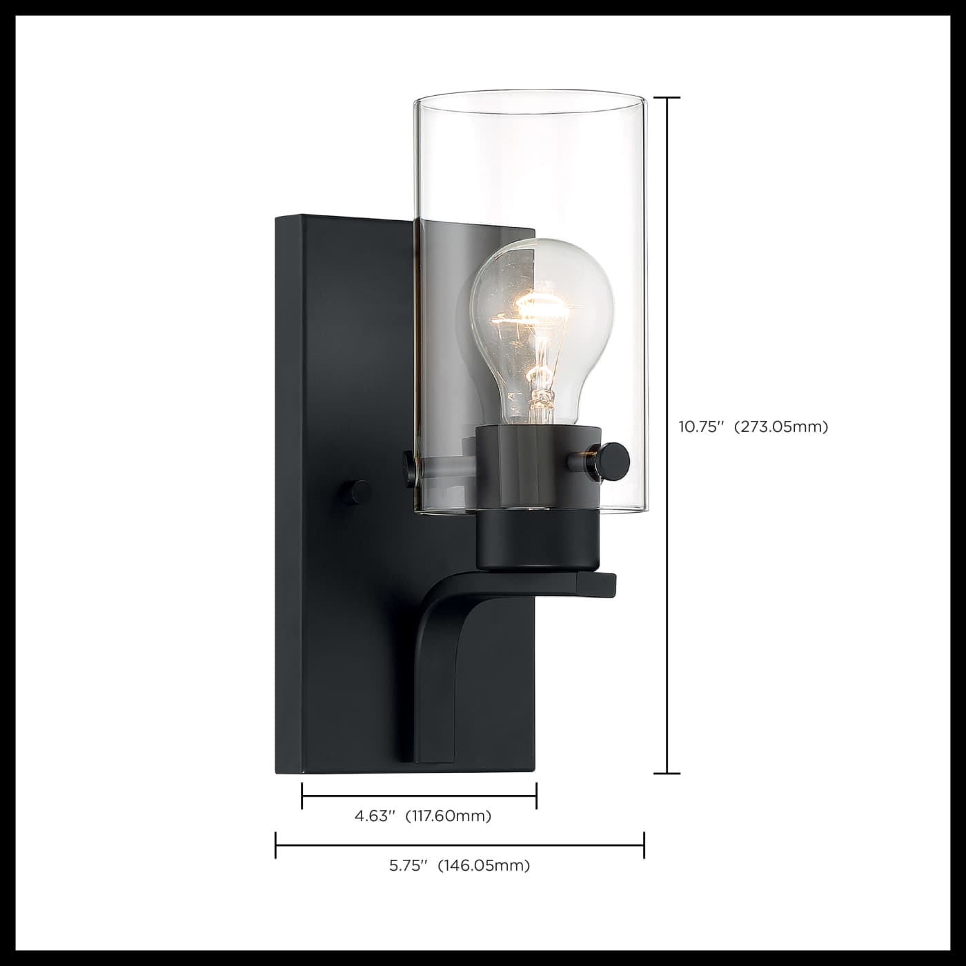 SOMMERSET 1 LIGHT VANITY - 60-7271