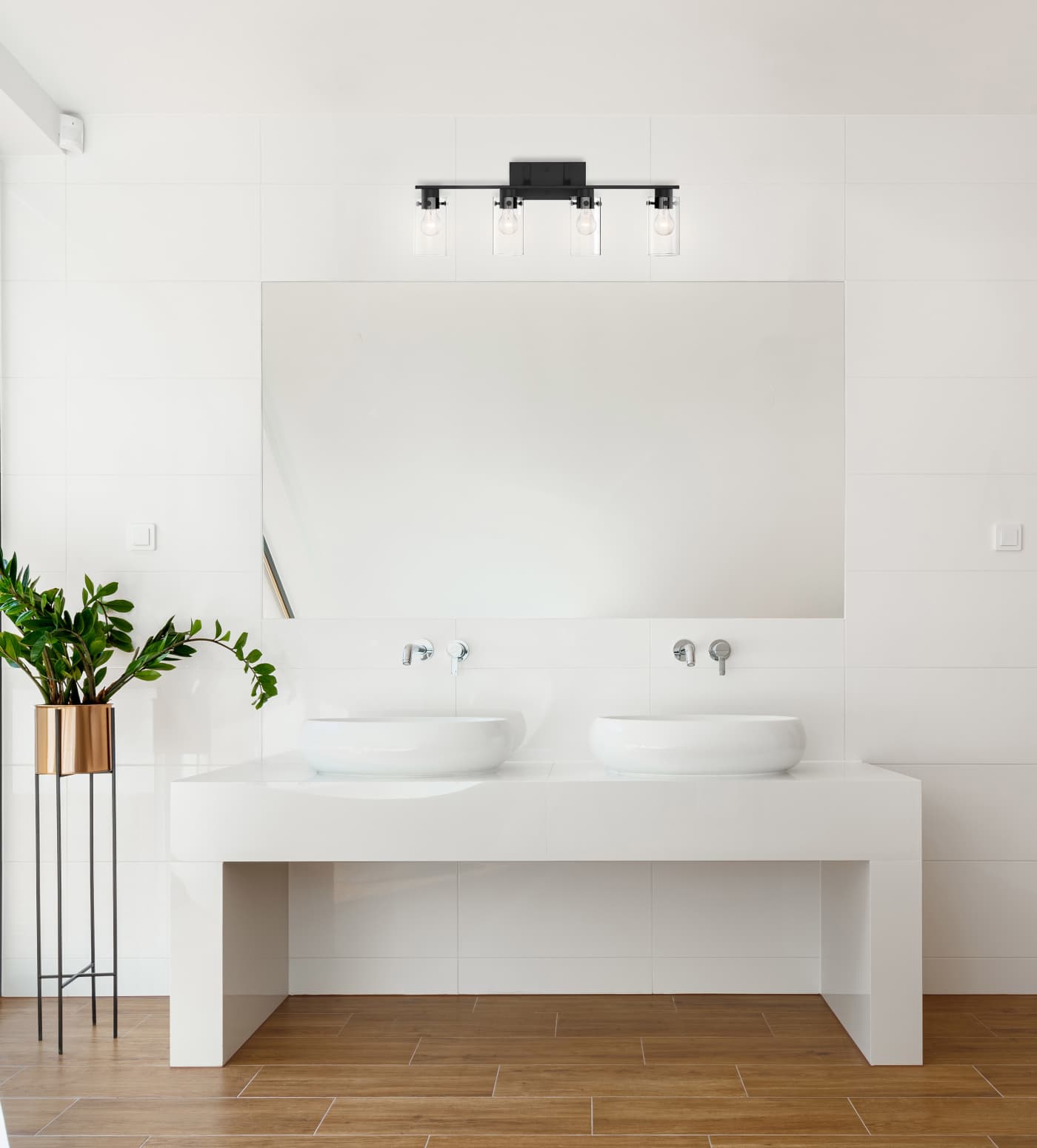 SOMMERSET 4 LIGHT VANITY - 60-7274