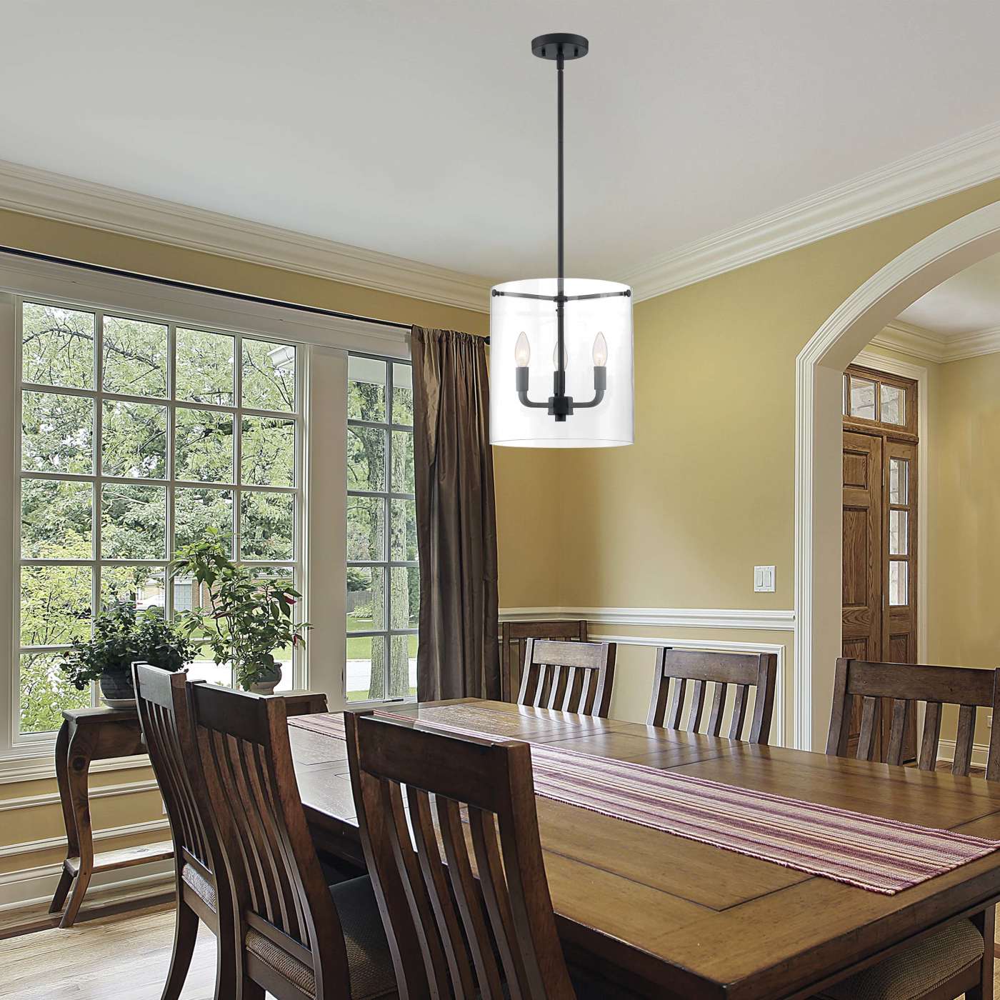 SOMMERSET 3 LIGHT PENDANT - 60-7277