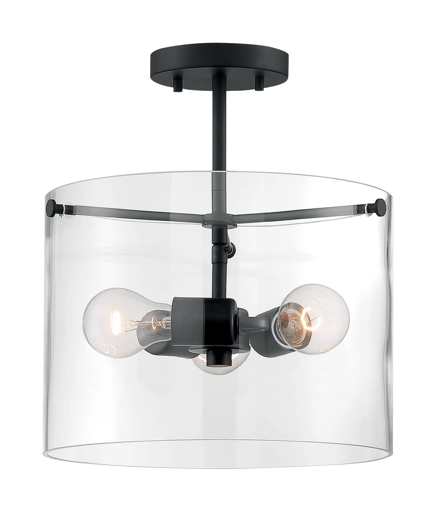 SOMMERSET 3 LIGHT SEMI FLUSH - 60-7278
