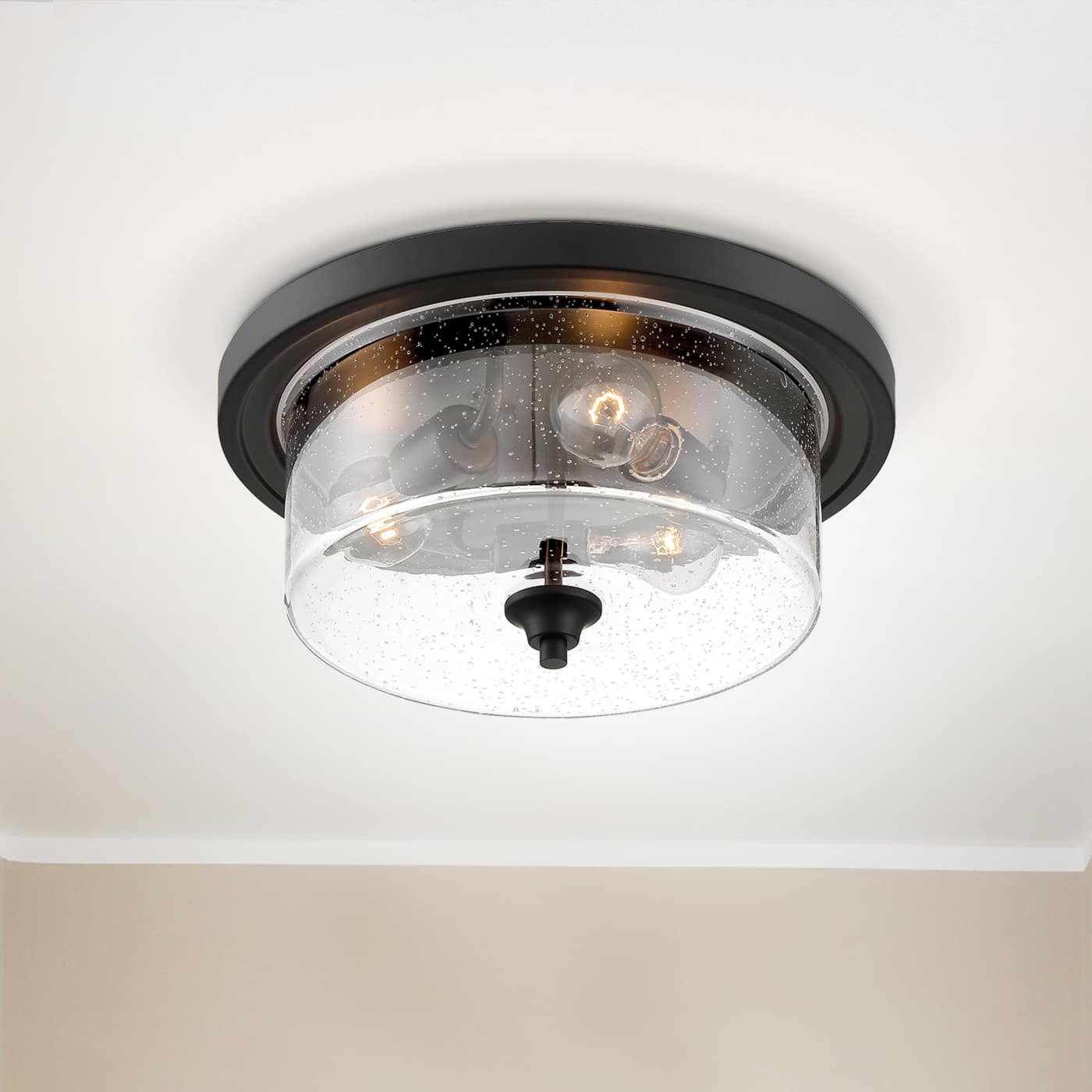 BRANSEL 3 LIGHT FLUSH MOUNT - 60-7291